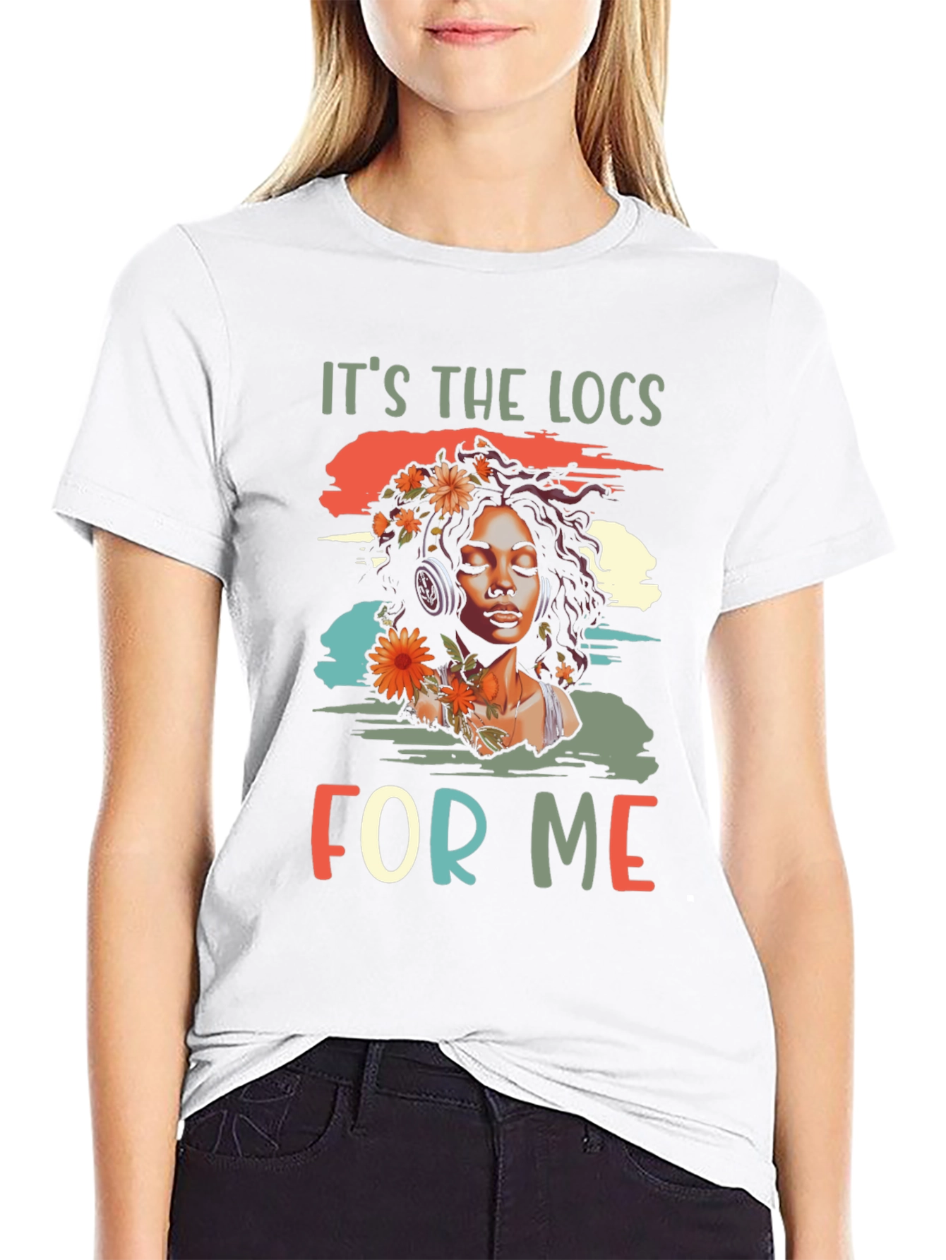 Its the Locs For Me Graphic T-Shirt