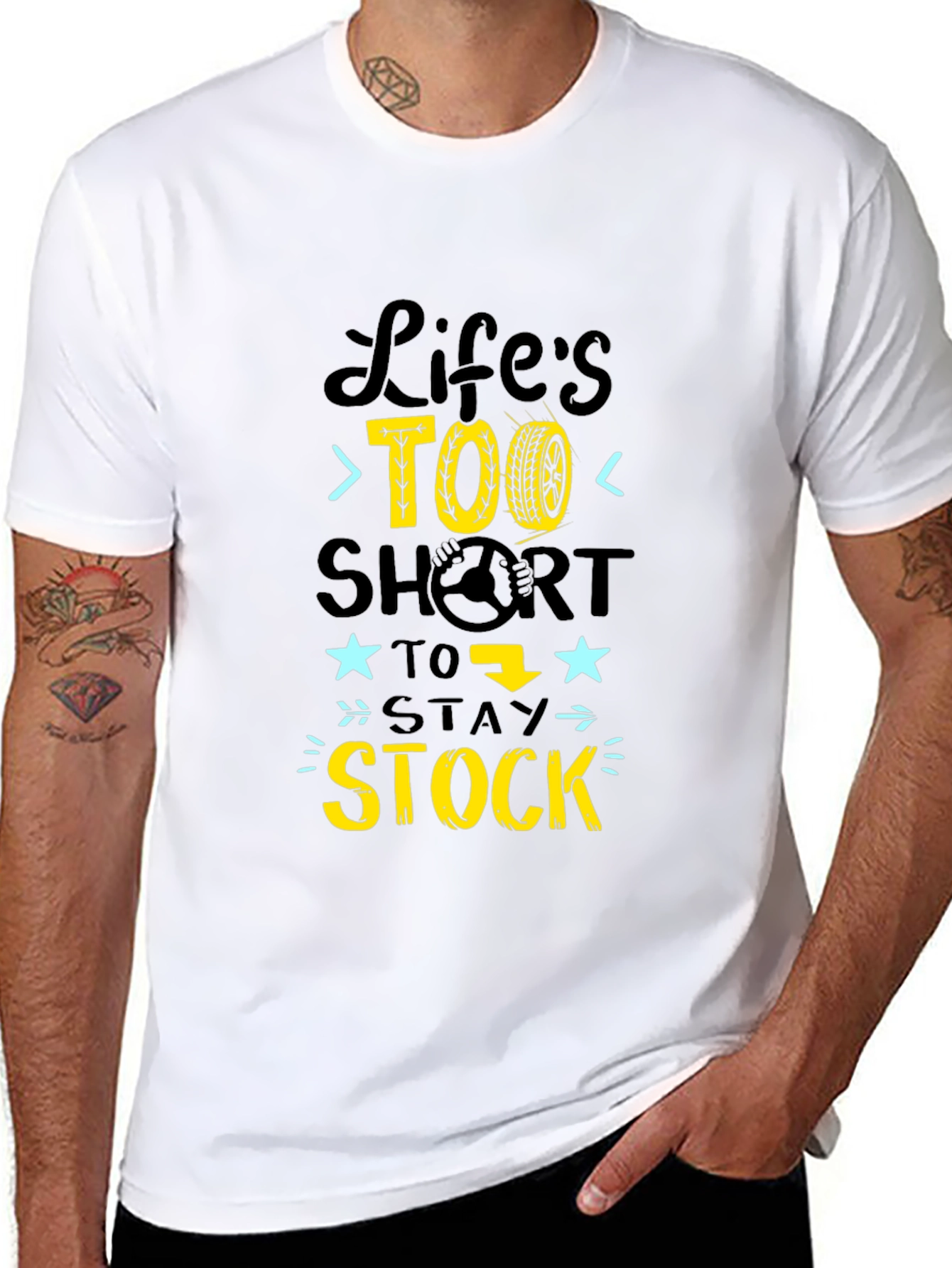 Lifes Too Short to Stay Stock T-Shirt