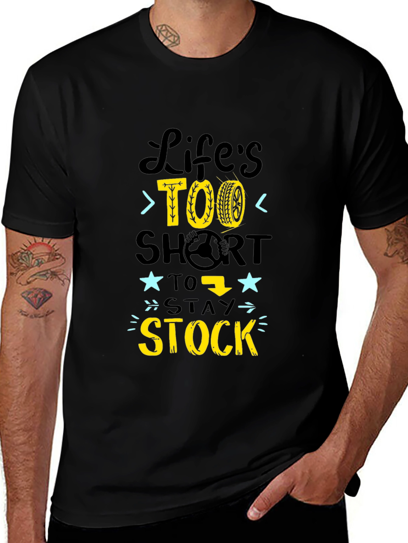 Lifes Too Short to Stay Stock T-Shirt