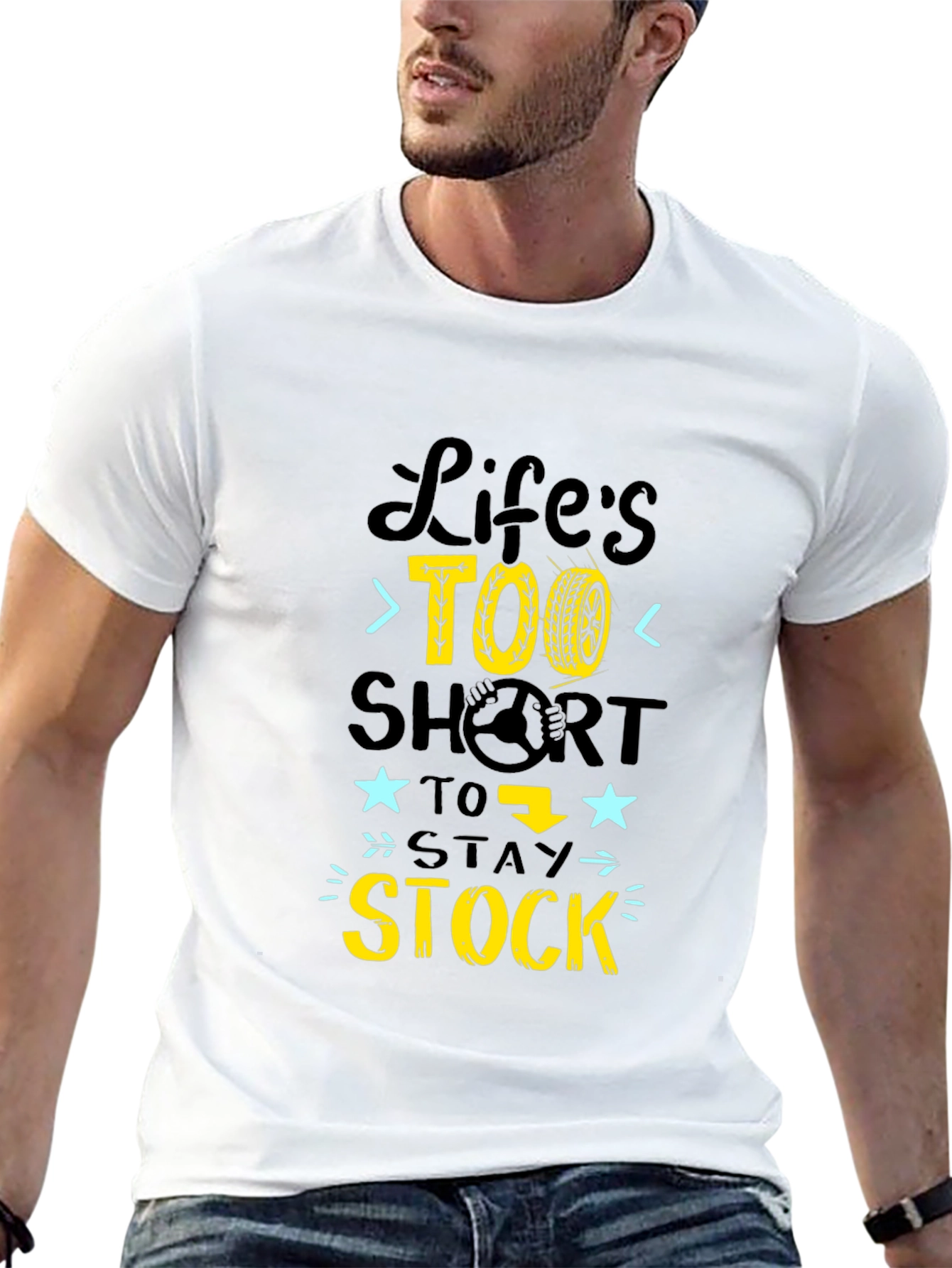 Lifes Too Short to Stay Stock T-Shirt