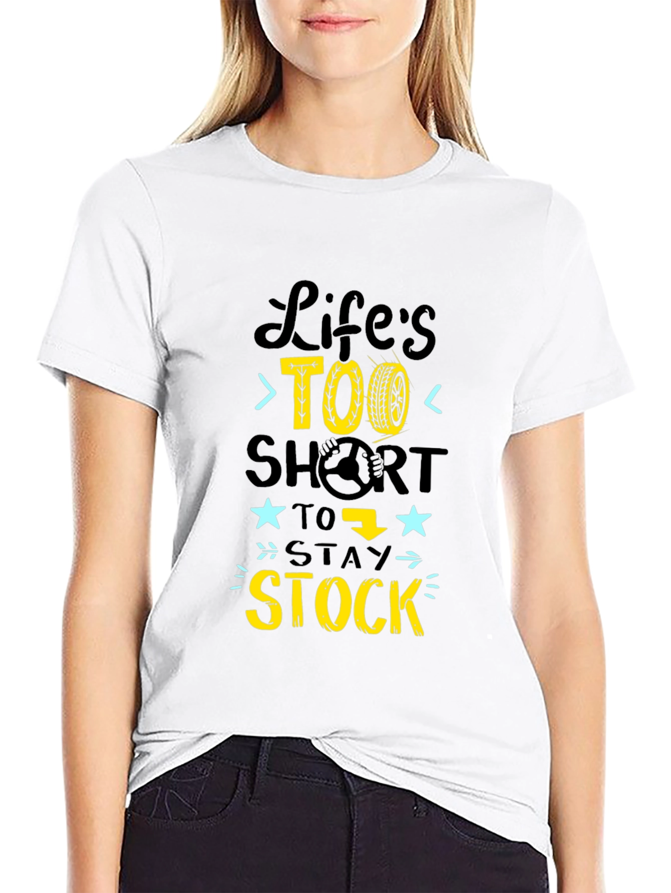 Lifes Too Short to Stay Stock T-Shirt