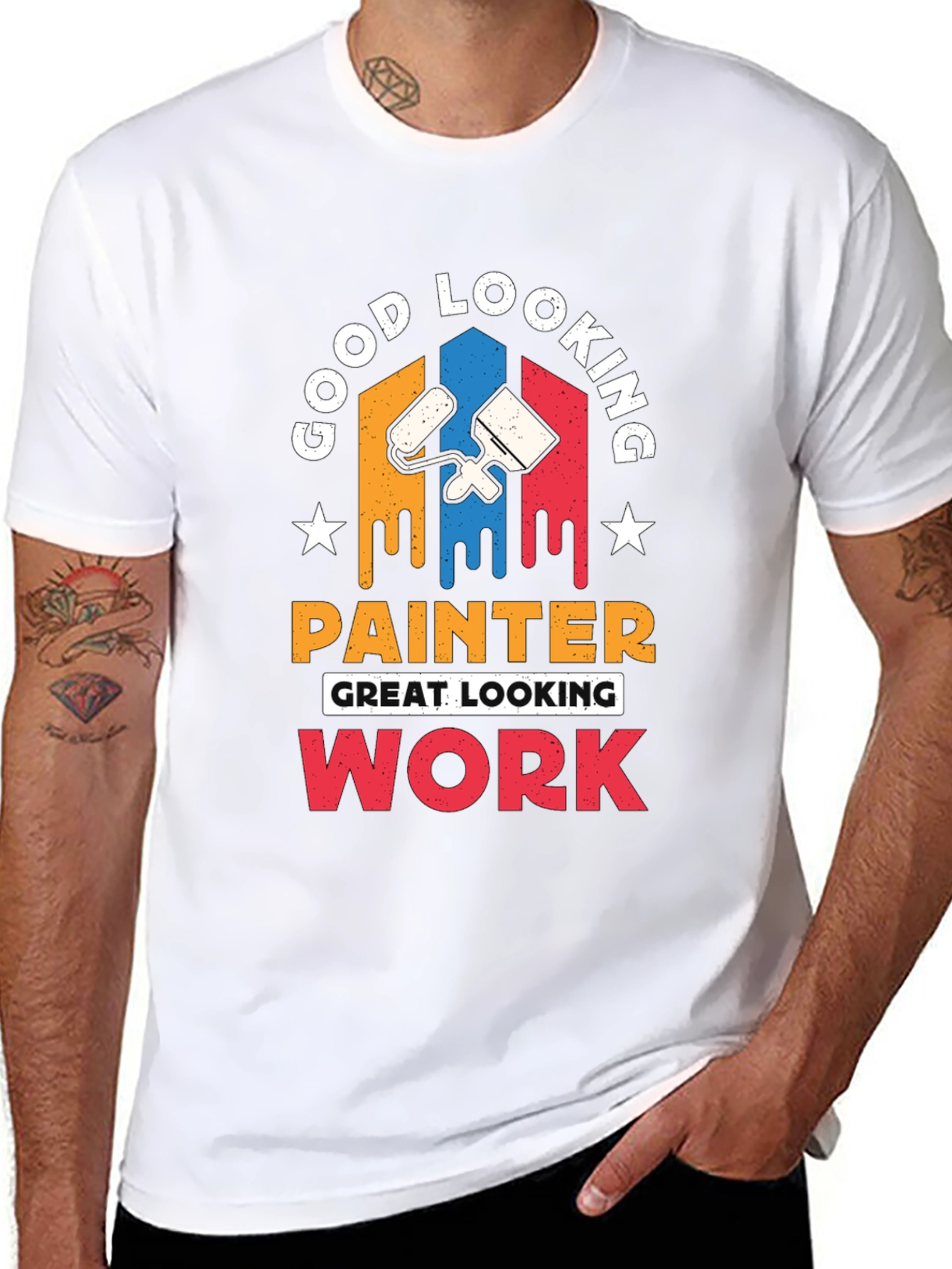 Good Looking Painter T-Shirt