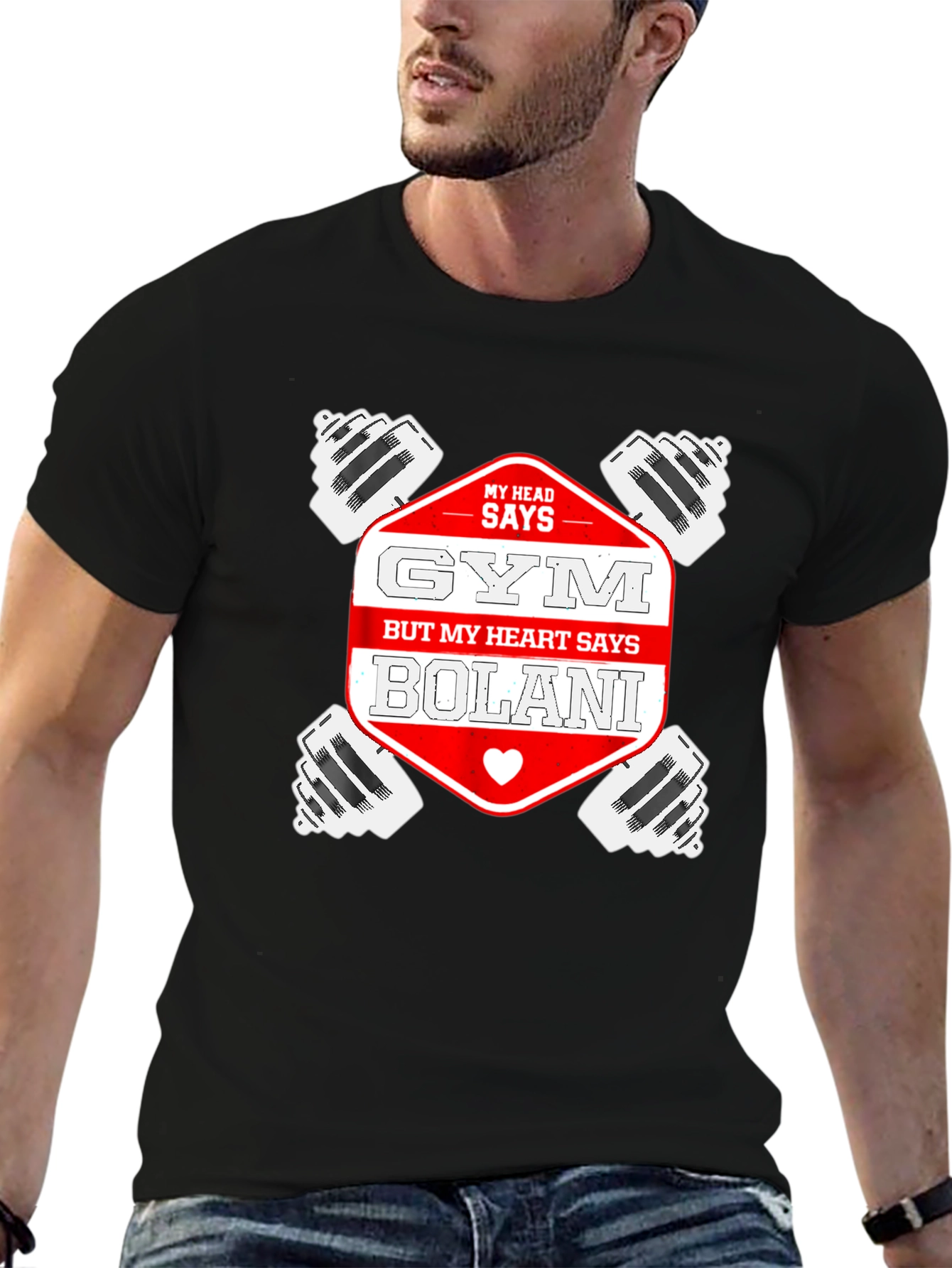 Gym & Bolani Funny Workout T-Shirt
