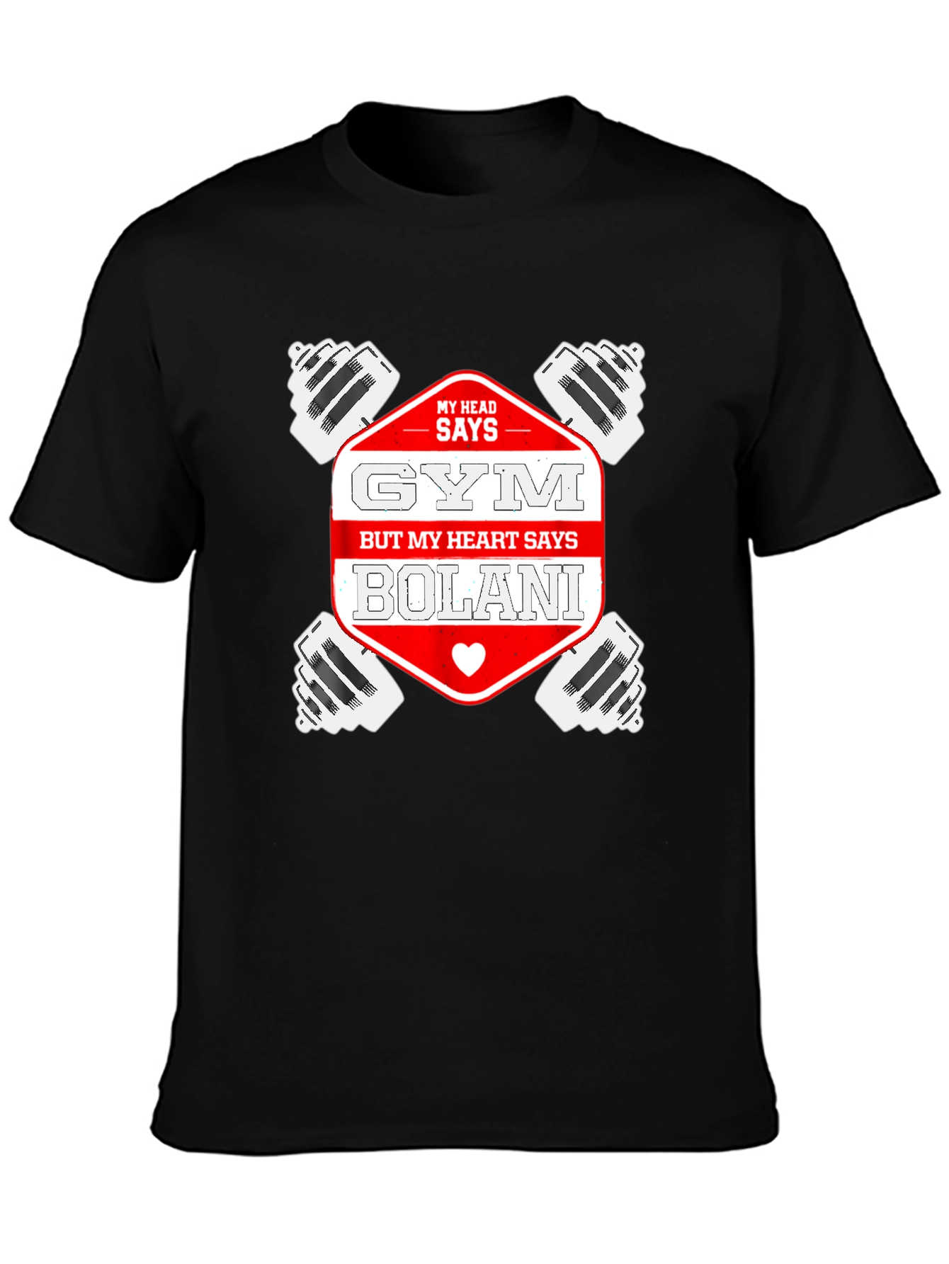 Gym & Bolani Funny Workout T-Shirt