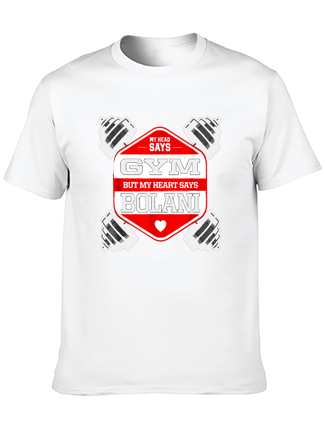 Gym & Bolani Funny Workout T-Shirt