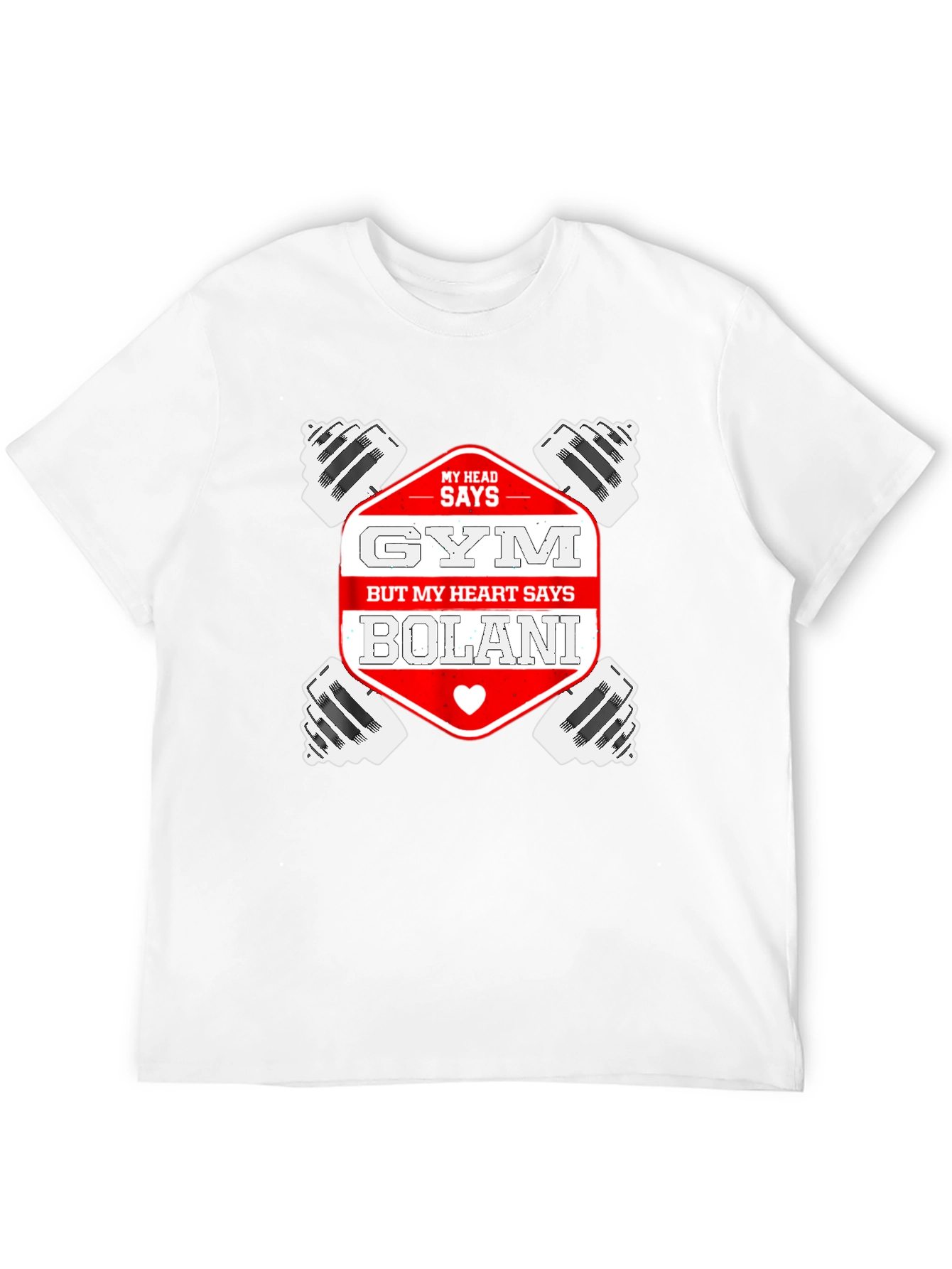 Gym & Bolani Funny Workout T-Shirt