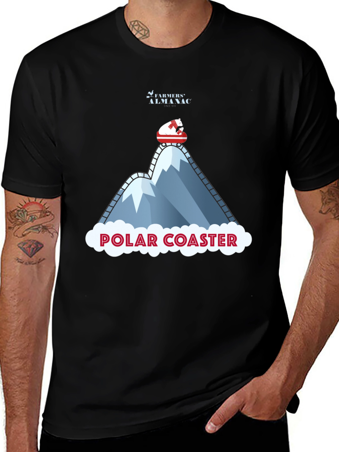 Polar Coaster T-Shirt - Farmers Almanac