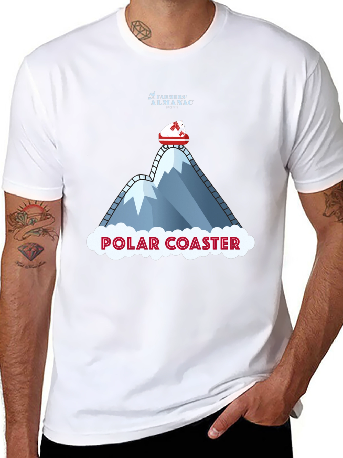 Polar Coaster T-Shirt - Farmers Almanac