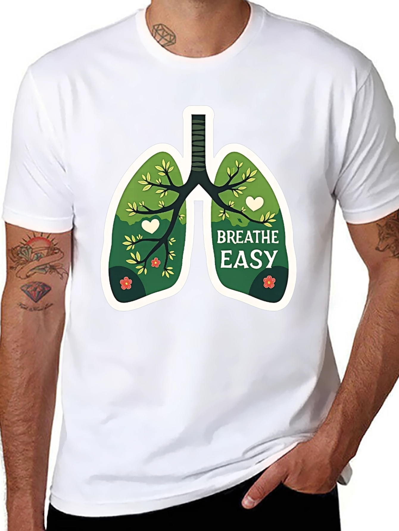 Breathe Easy Graphic T-Shirt