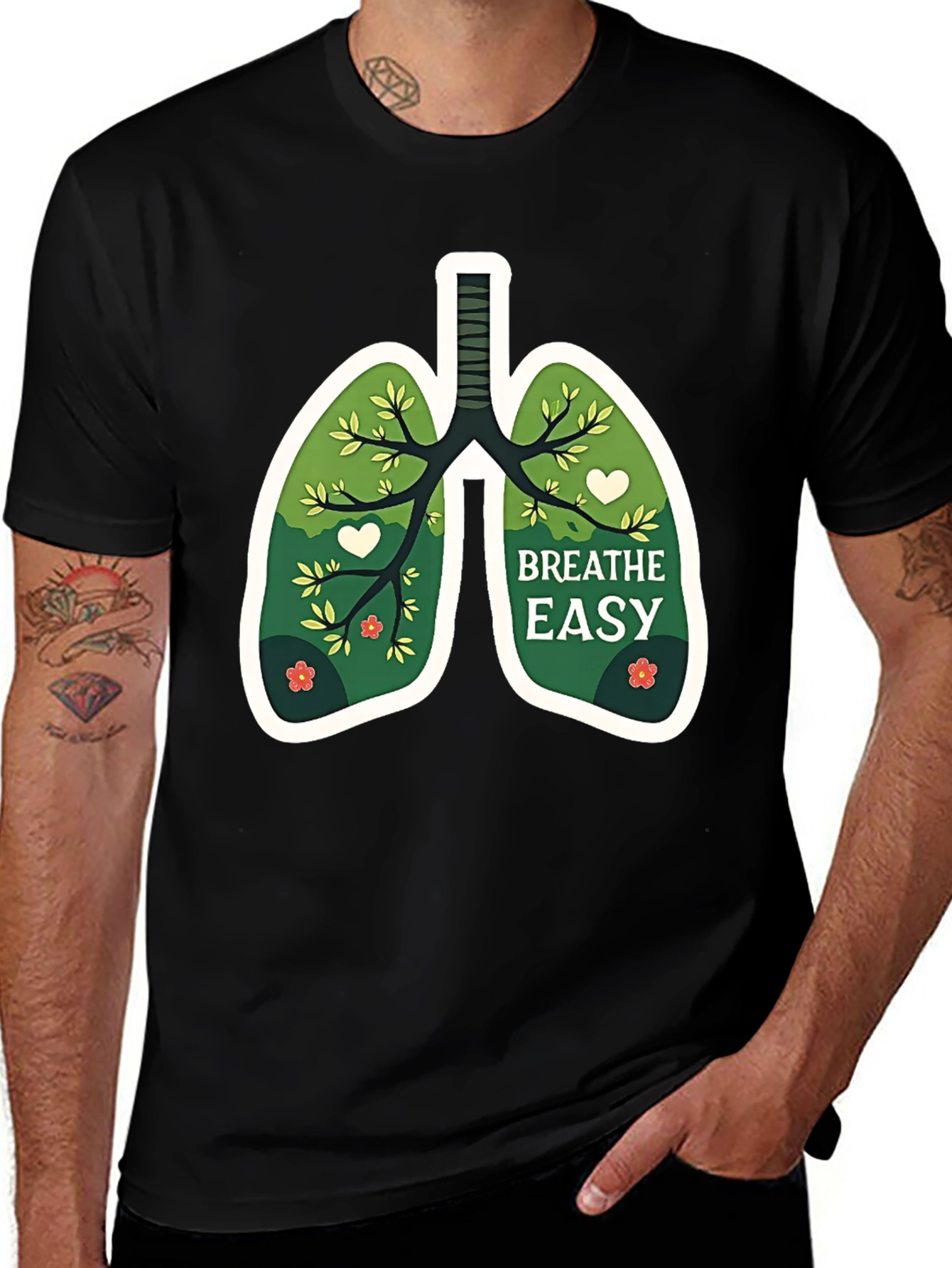 Breathe Easy Graphic T-Shirt