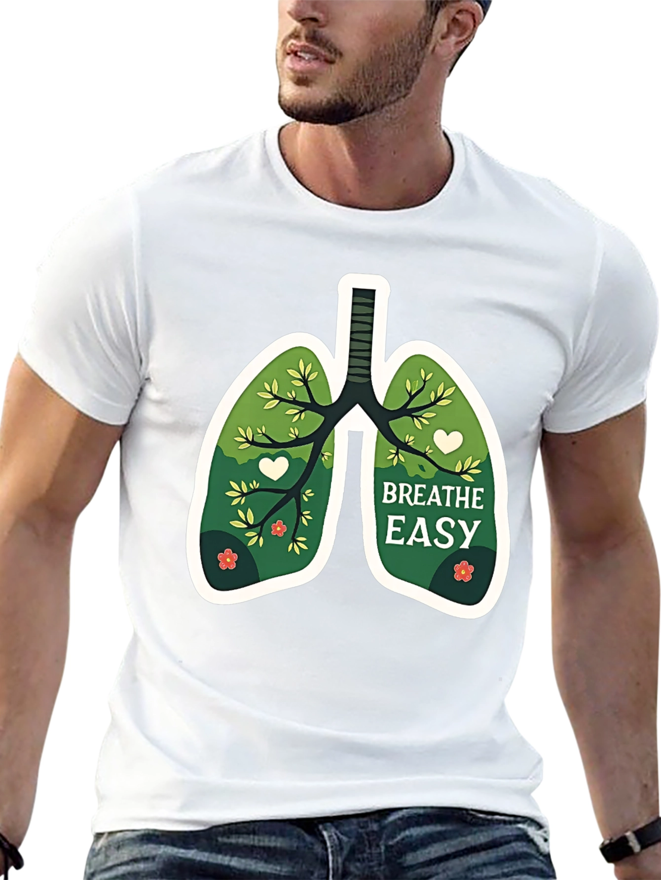 Breathe Easy Graphic T-Shirt