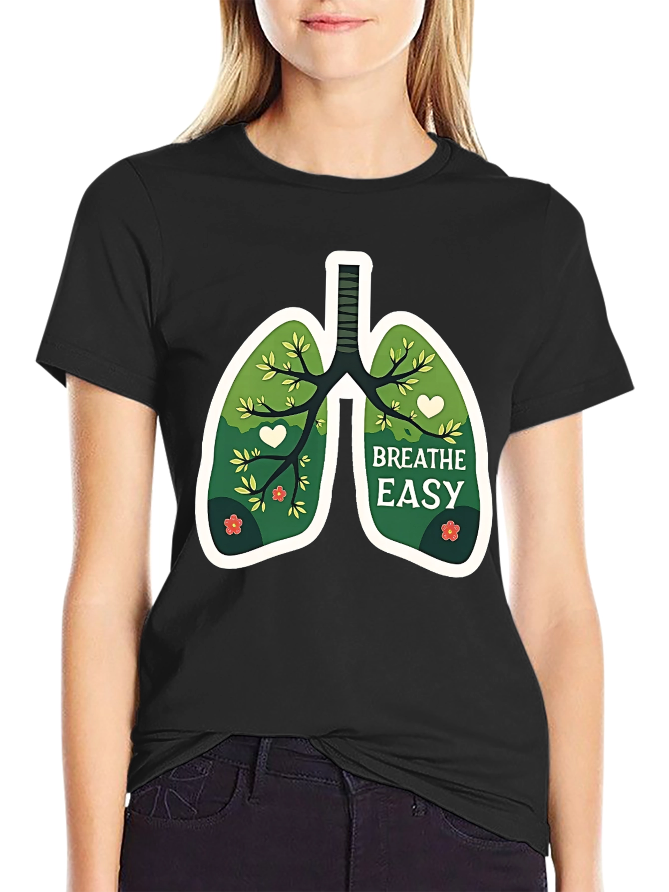 Breathe Easy Graphic T-Shirt
