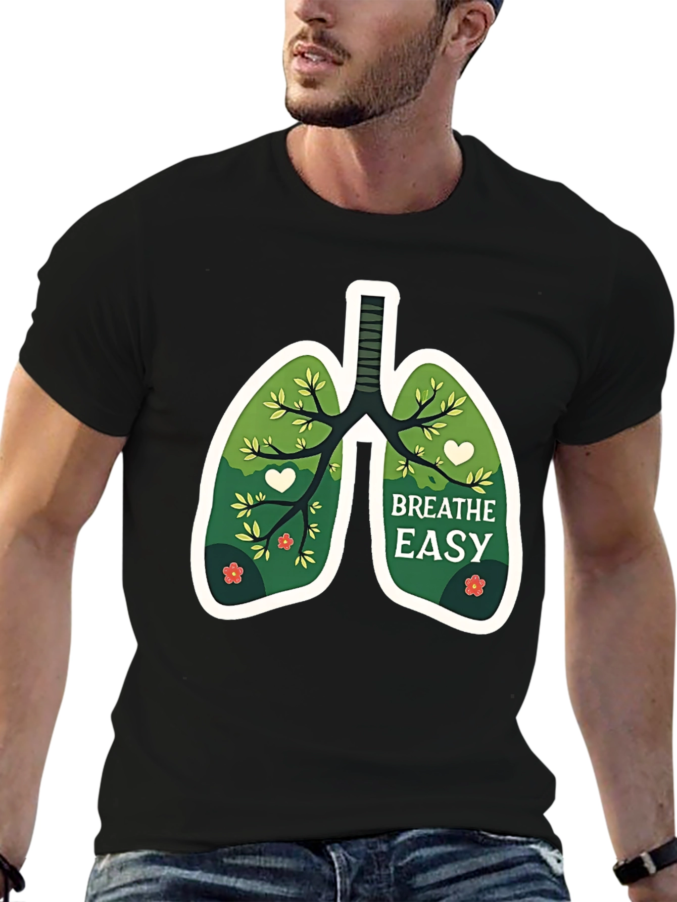 Breathe Easy Graphic T-Shirt