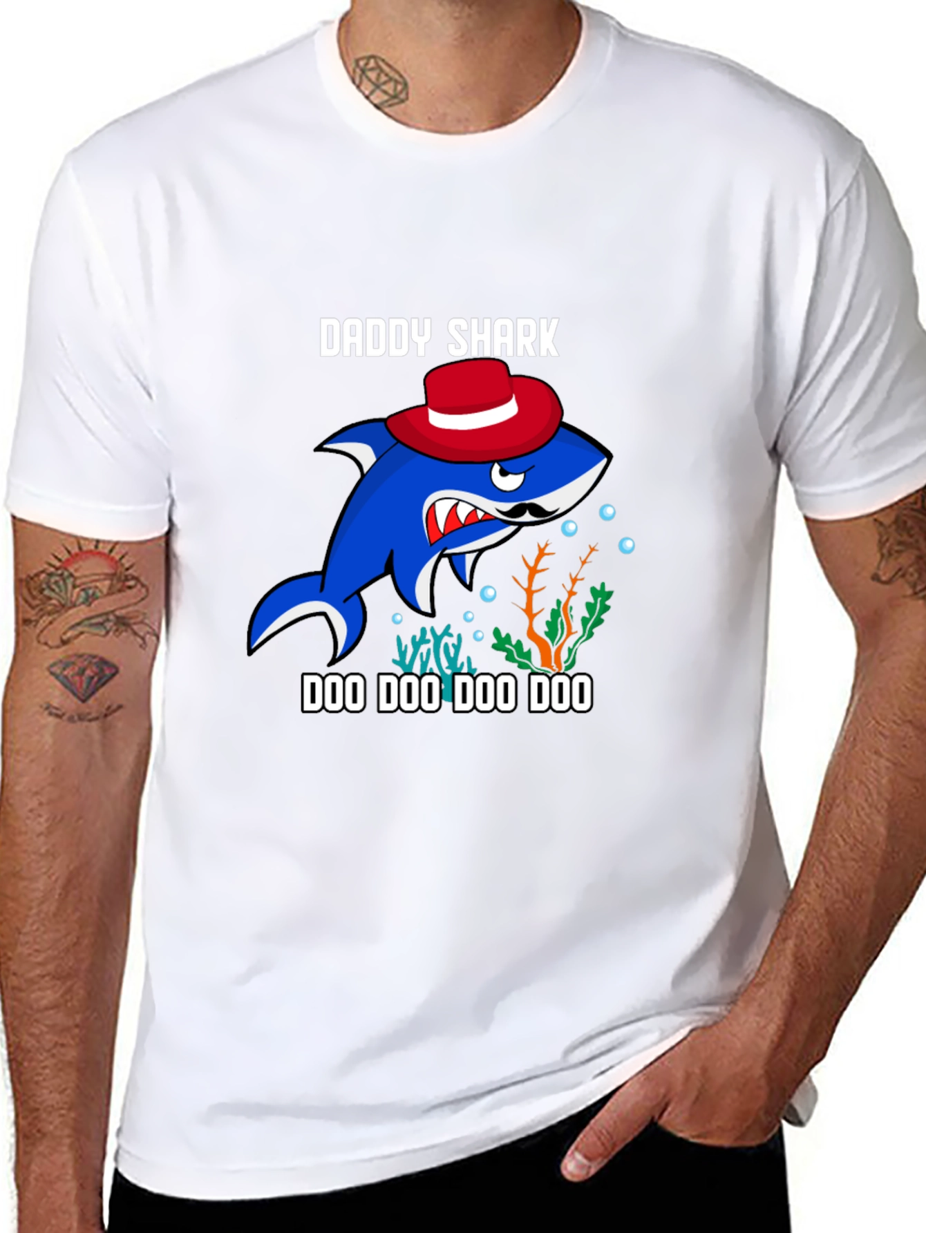 Daddy Shark T-Shirt - Doo Doo Doo