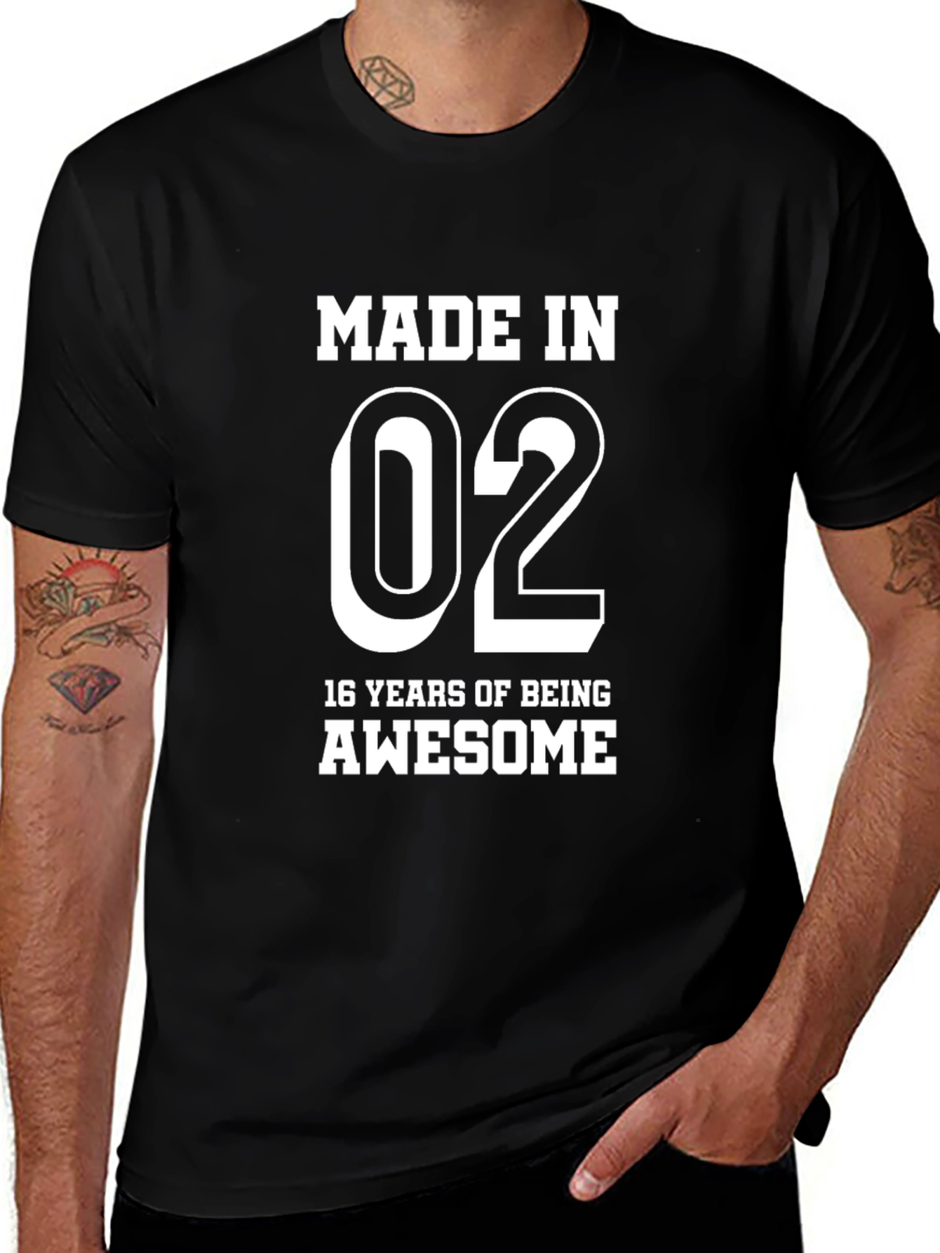Made in 02 Awesome T-Shirt