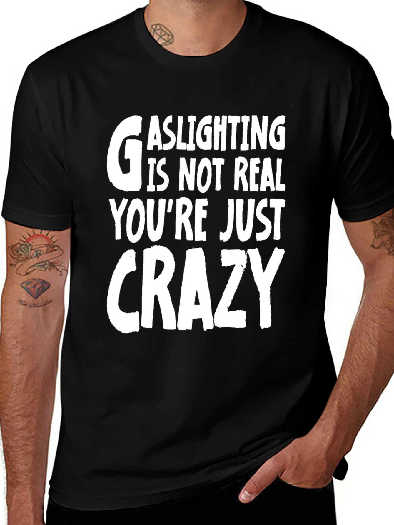 Gaslighting is Not Real Graphic Tee
