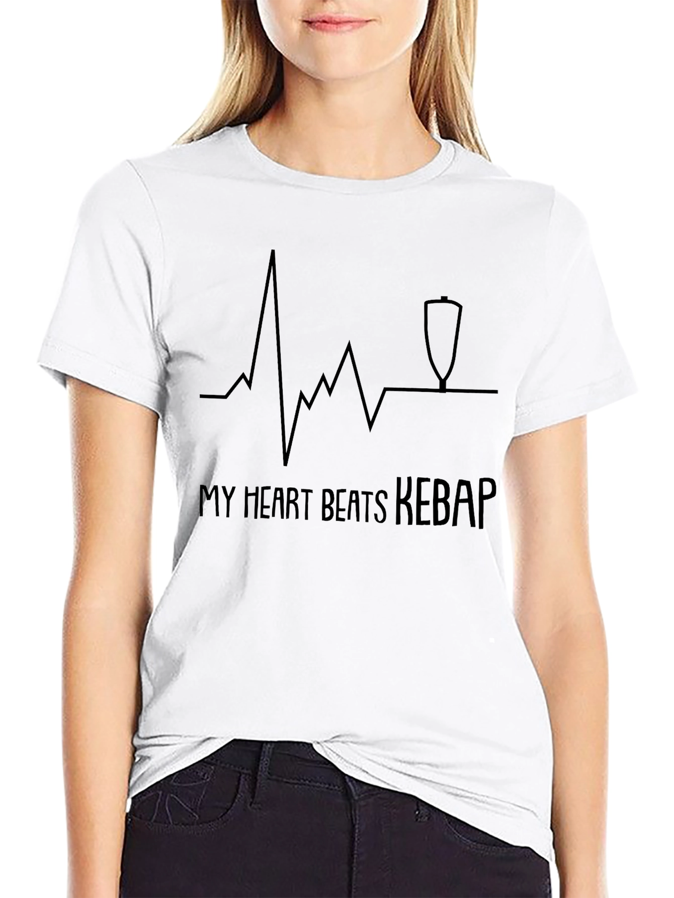 My Heart Beats Kebab Graphic Tee