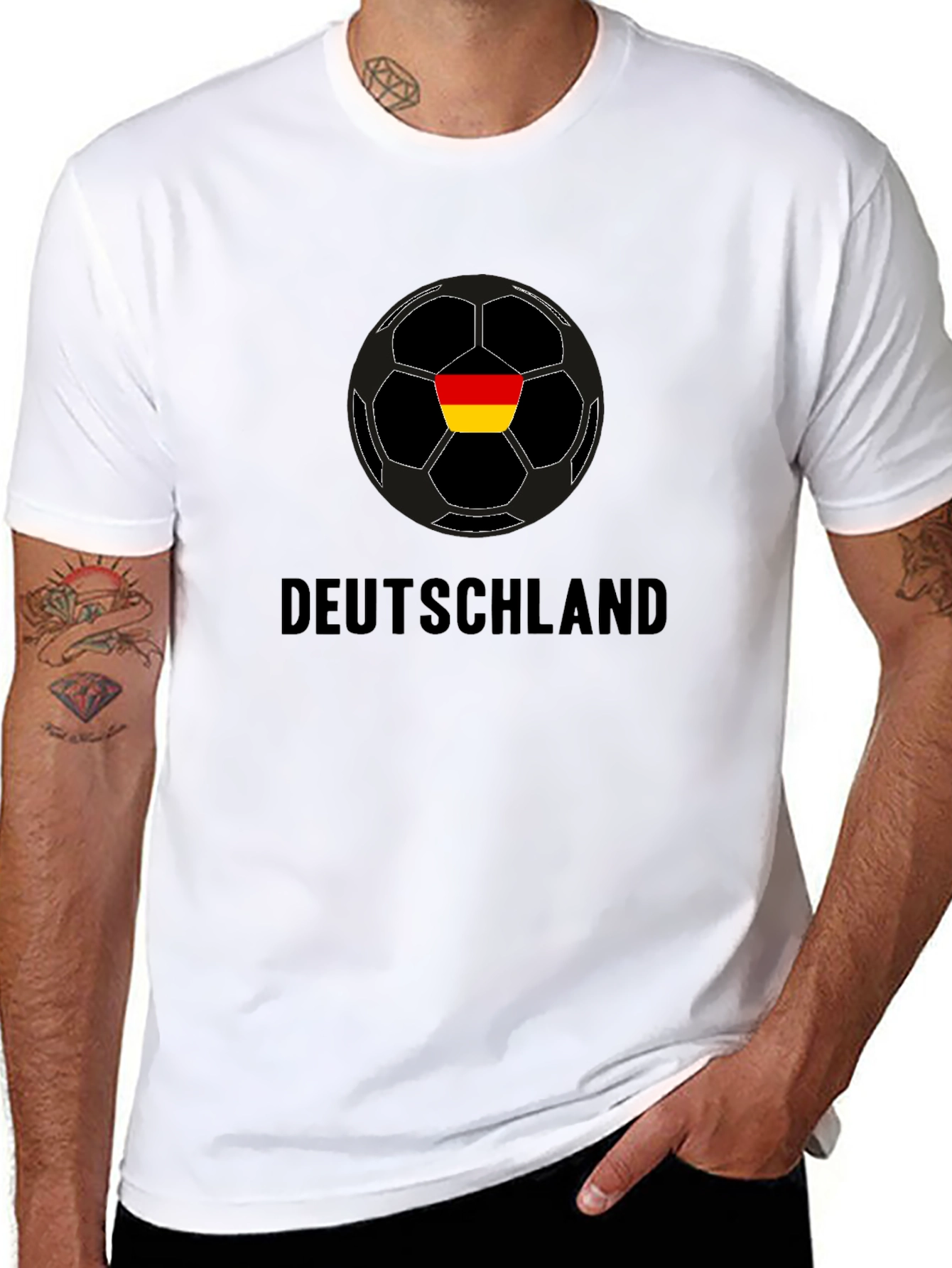 Deutschland Soccer T-Shirt - German Pride!