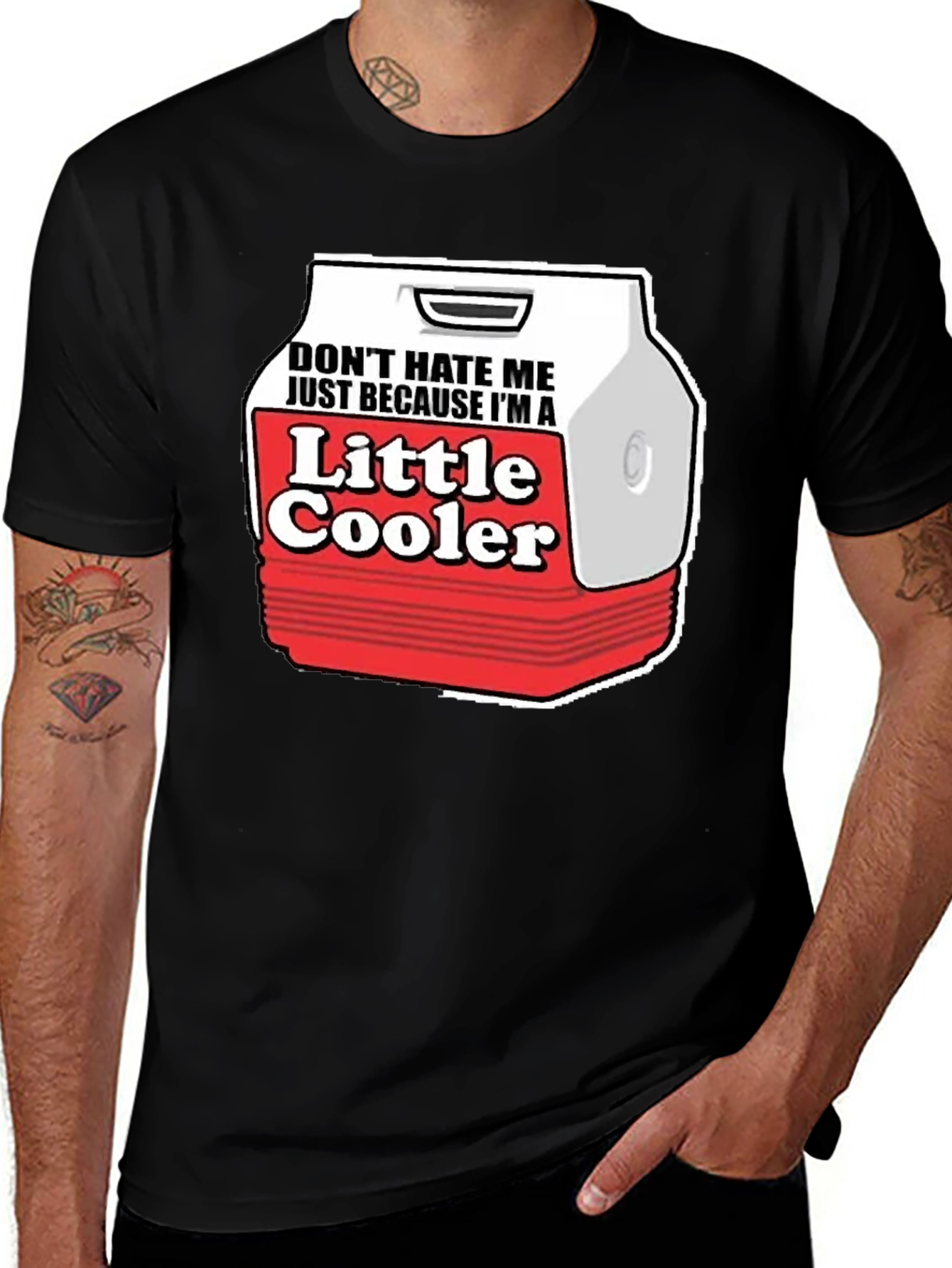 Little Cooler Graphic Tee - Funny Novelty Shirt