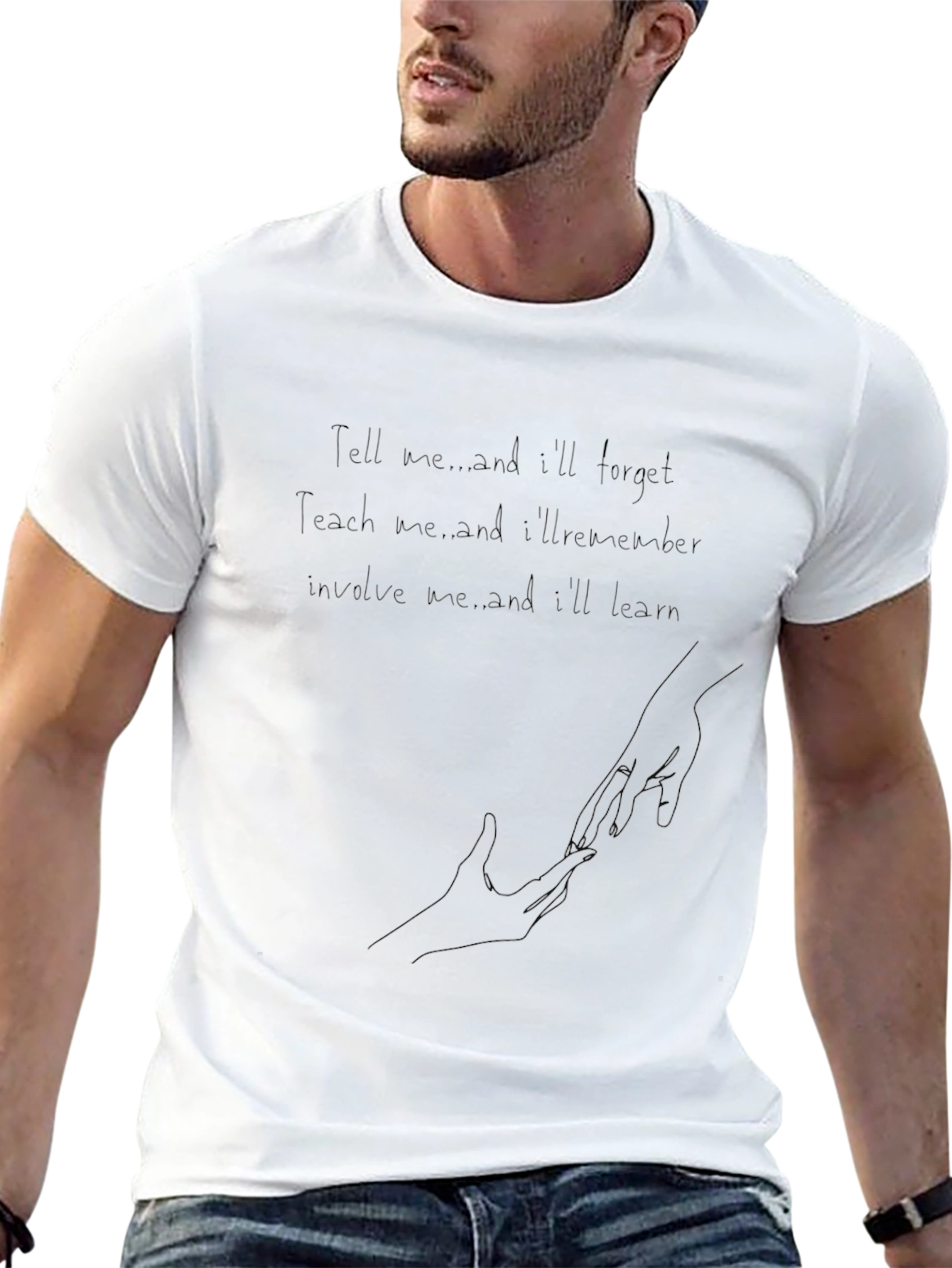 Inspirational Quote T-Shirt - Learning & Teaching