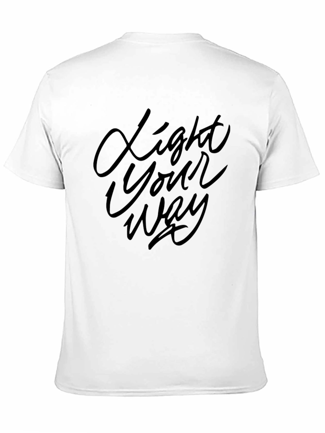 Light Your Way Graphic T-Shirt - Black