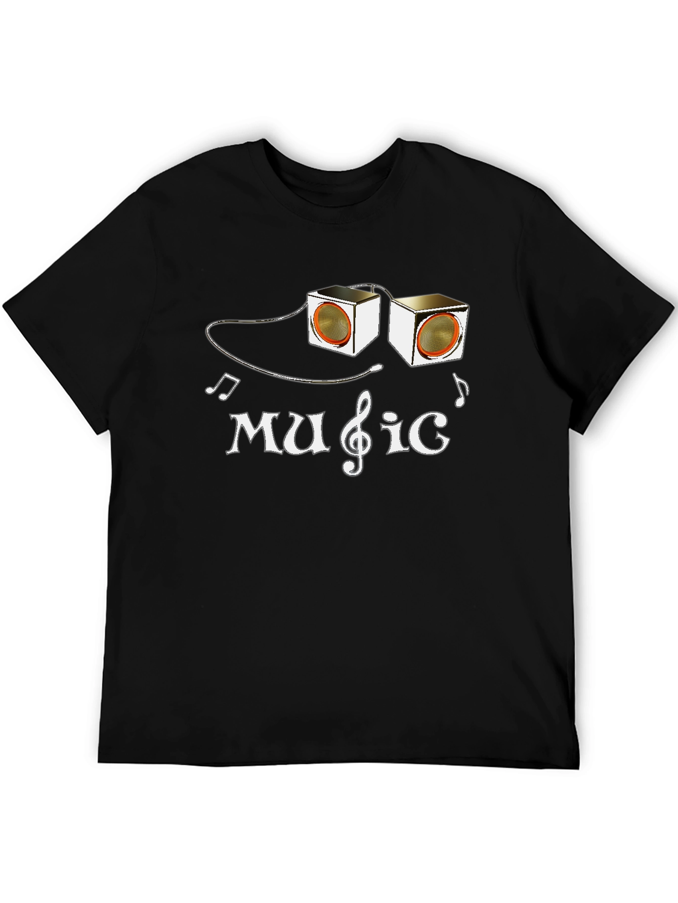 Music Lover Tee: Speaker Graphic T-Shirt
