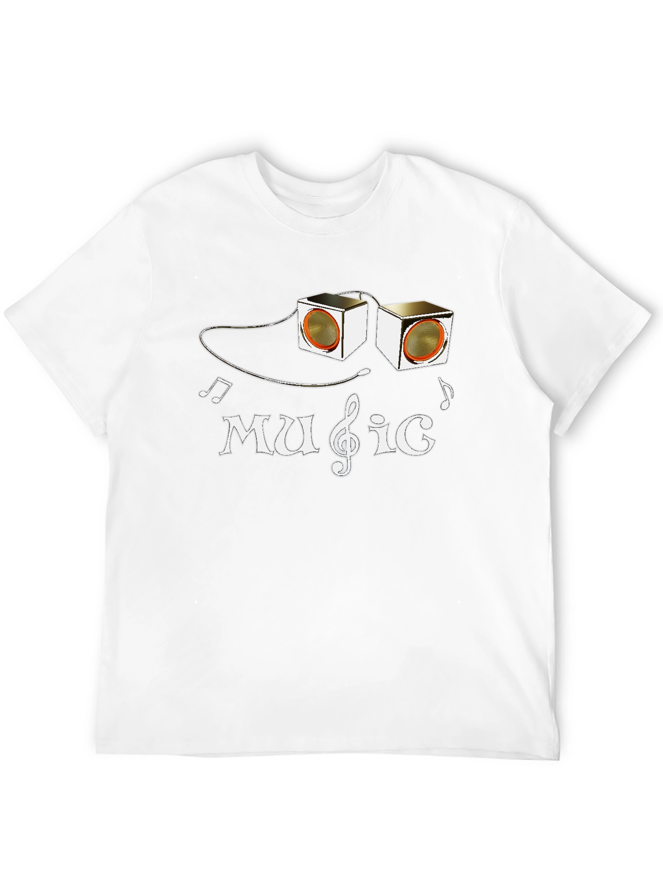 Music Lover Tee: Speaker Graphic T-Shirt
