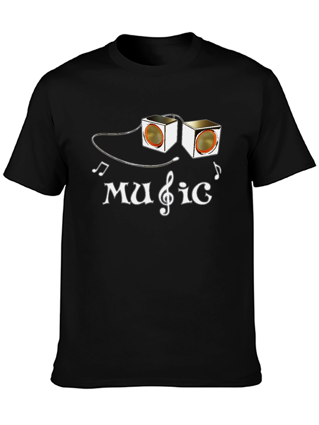 Music Lover Tee: Speaker Graphic T-Shirt