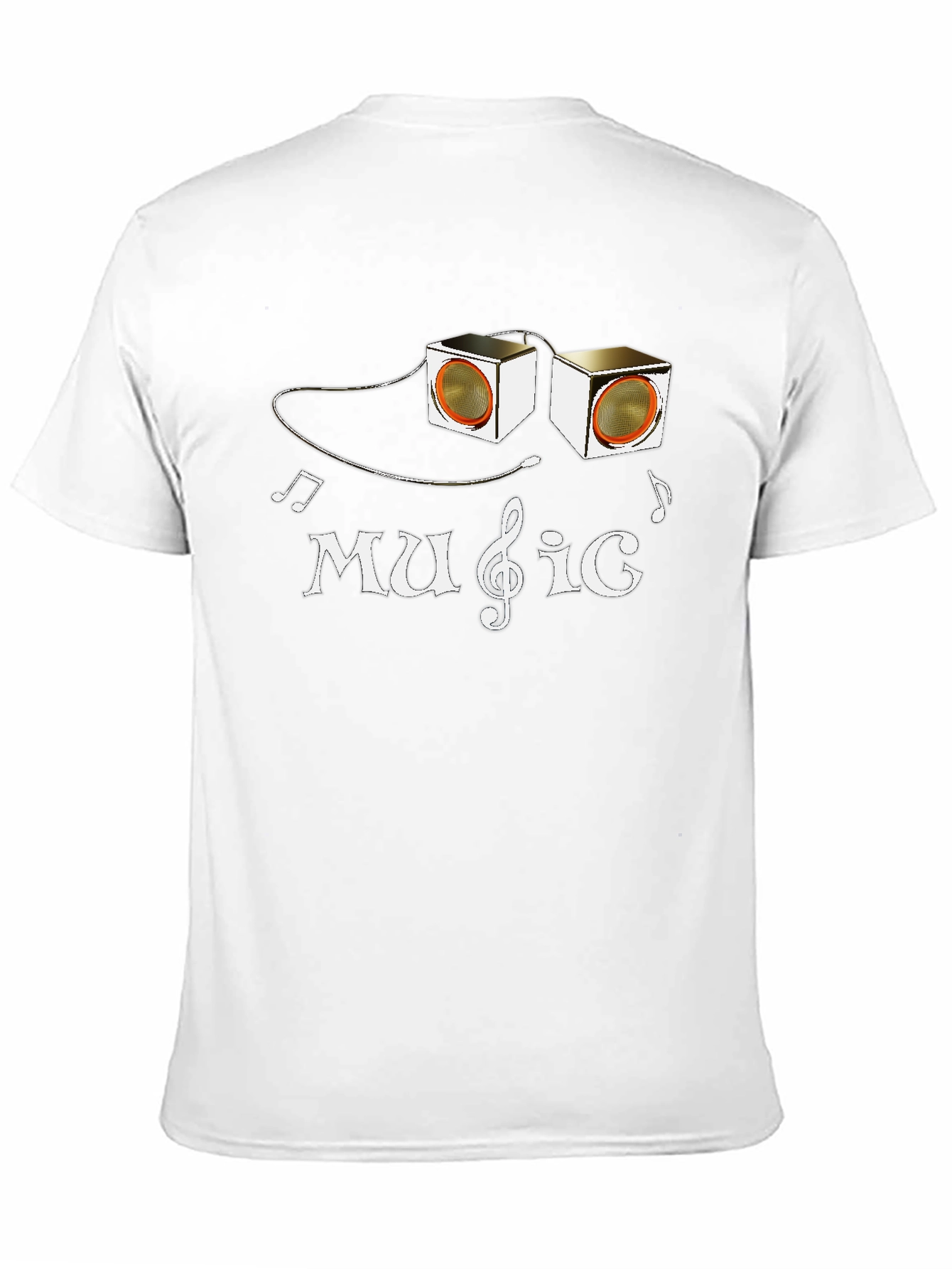 Music Lover Tee: Speaker Graphic T-Shirt