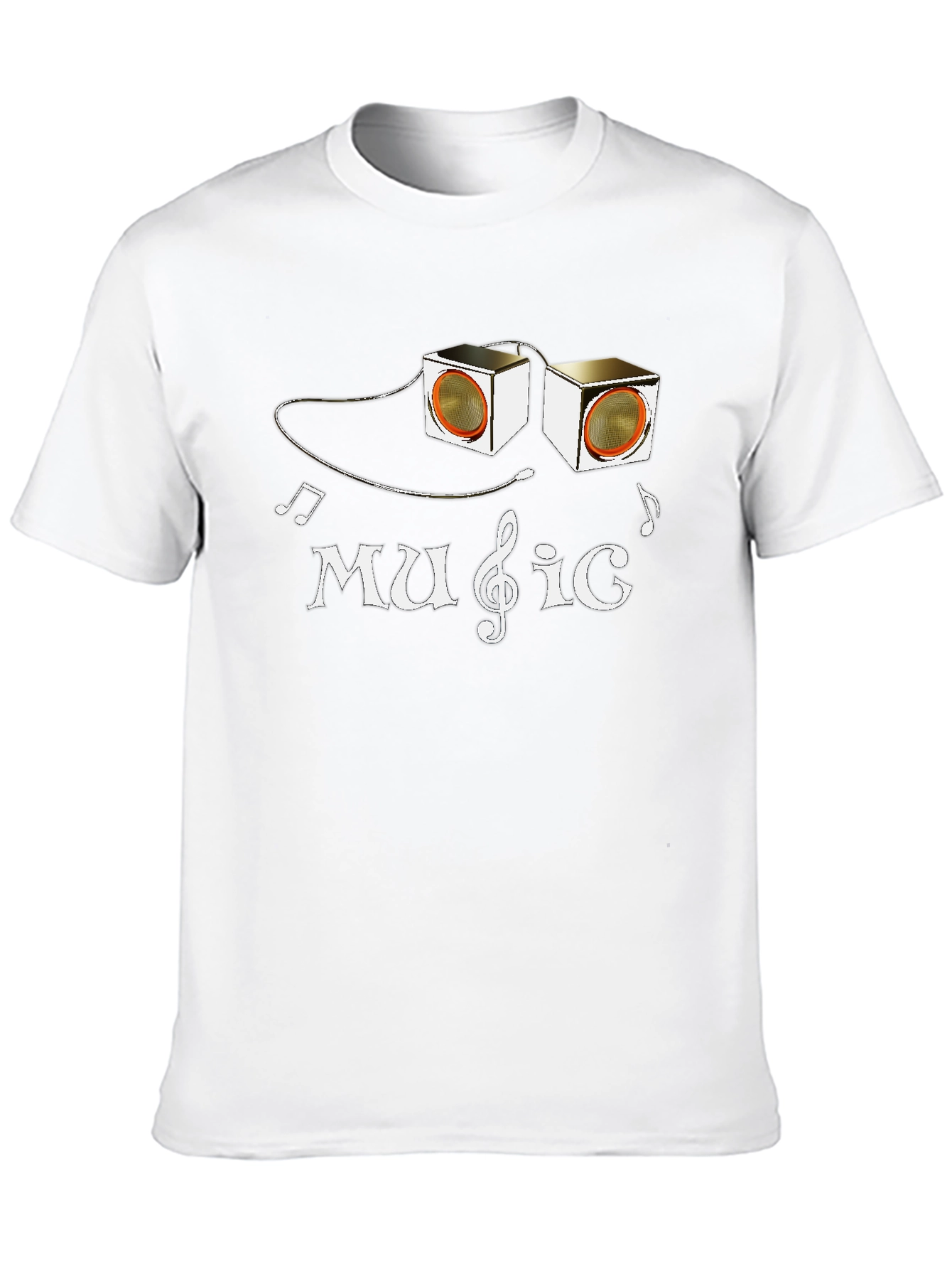 Music Lover Tee: Speaker Graphic T-Shirt