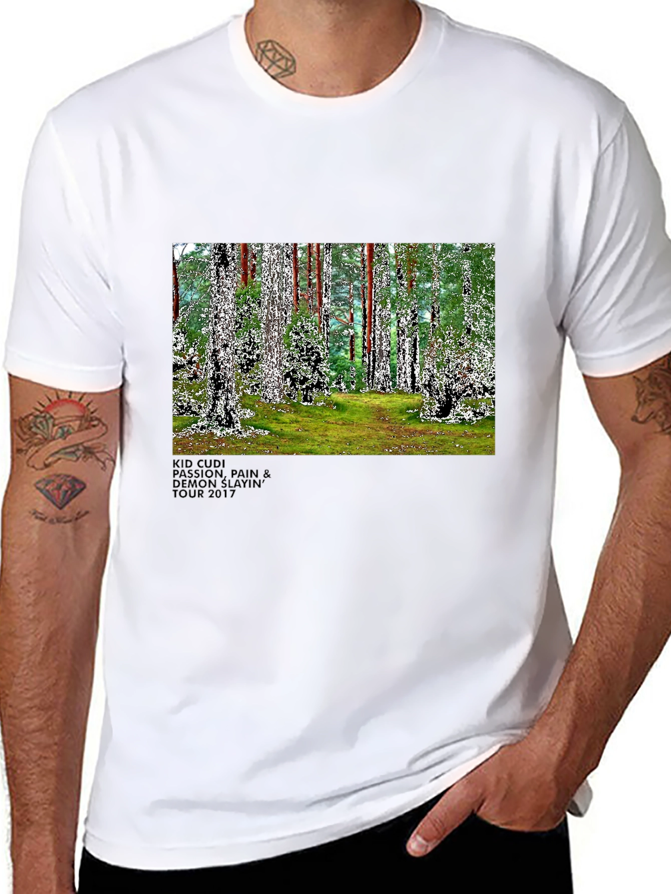 Nature Forest Graphic T-Shirt
