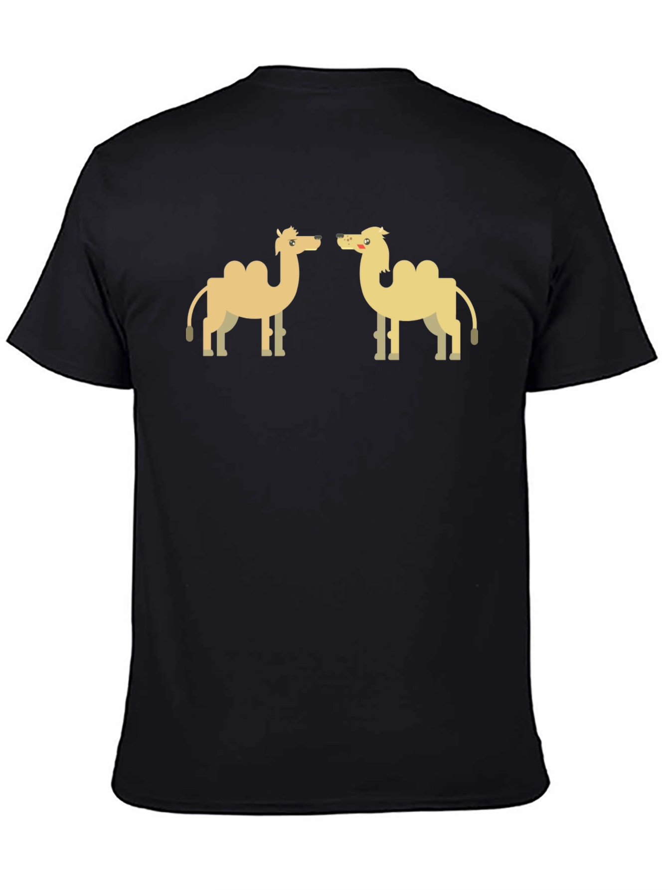 Camel Cartoon Graphic T-Shirt