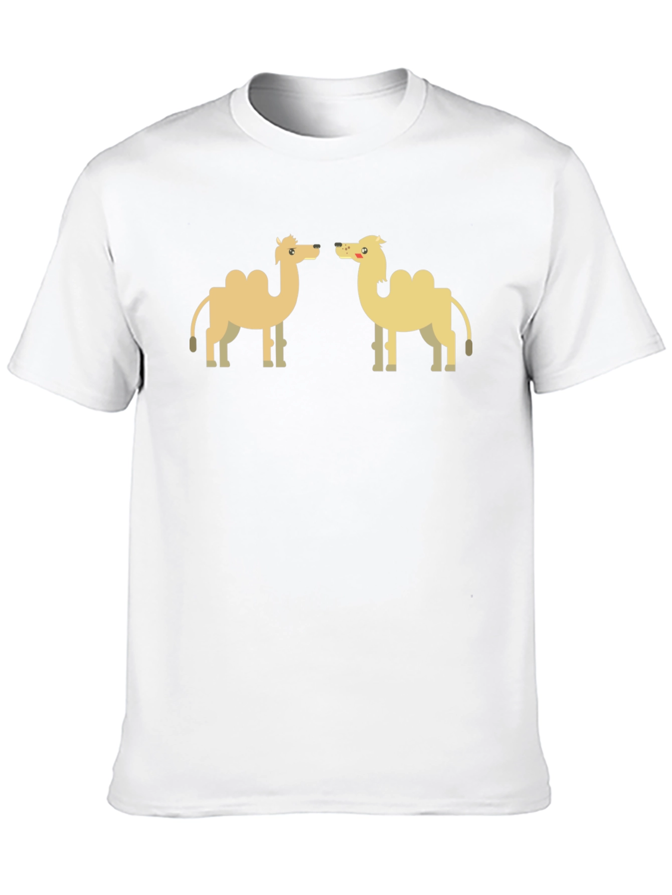Camel Cartoon Graphic T-Shirt
