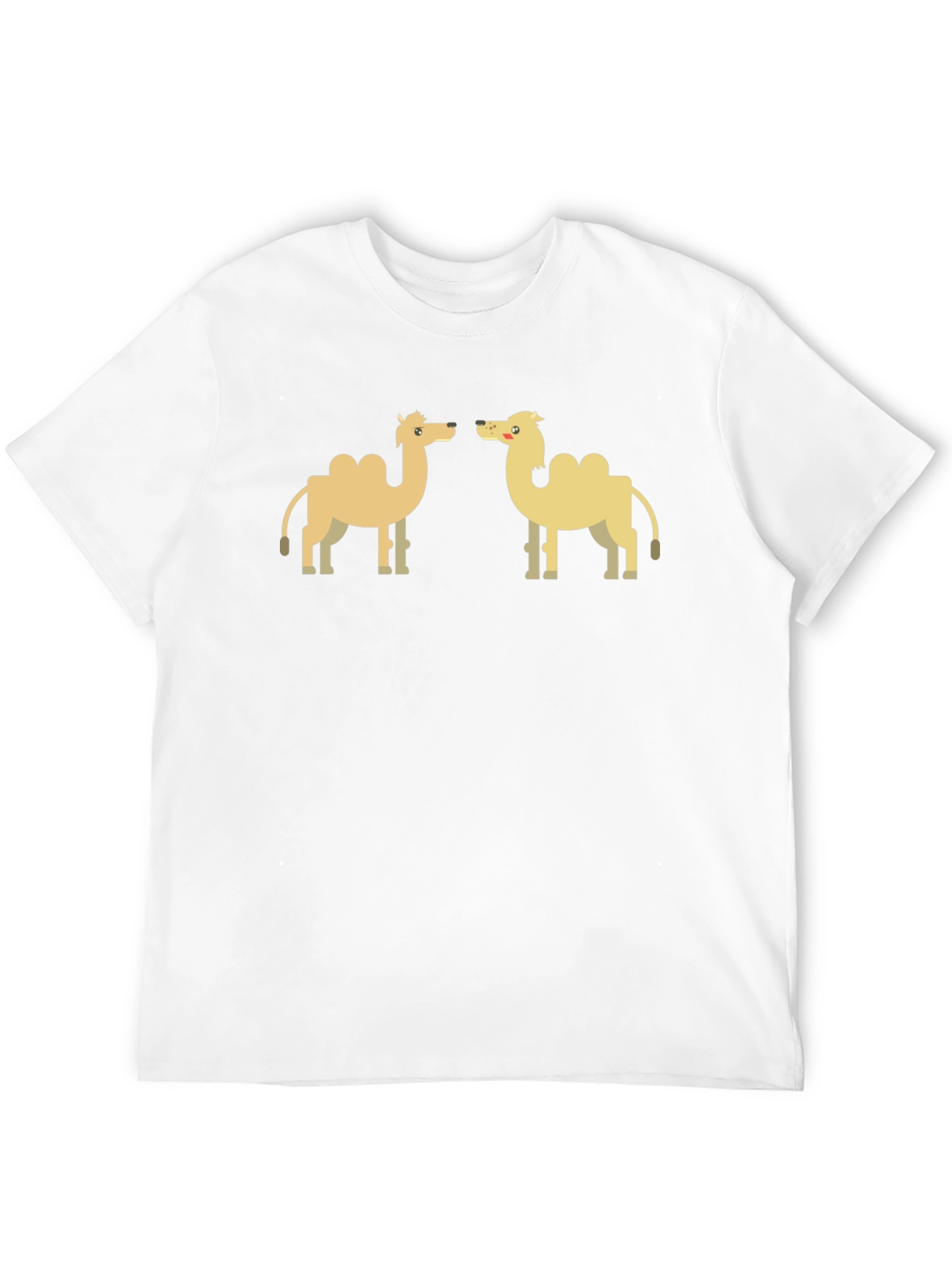 Camel Cartoon Graphic T-Shirt