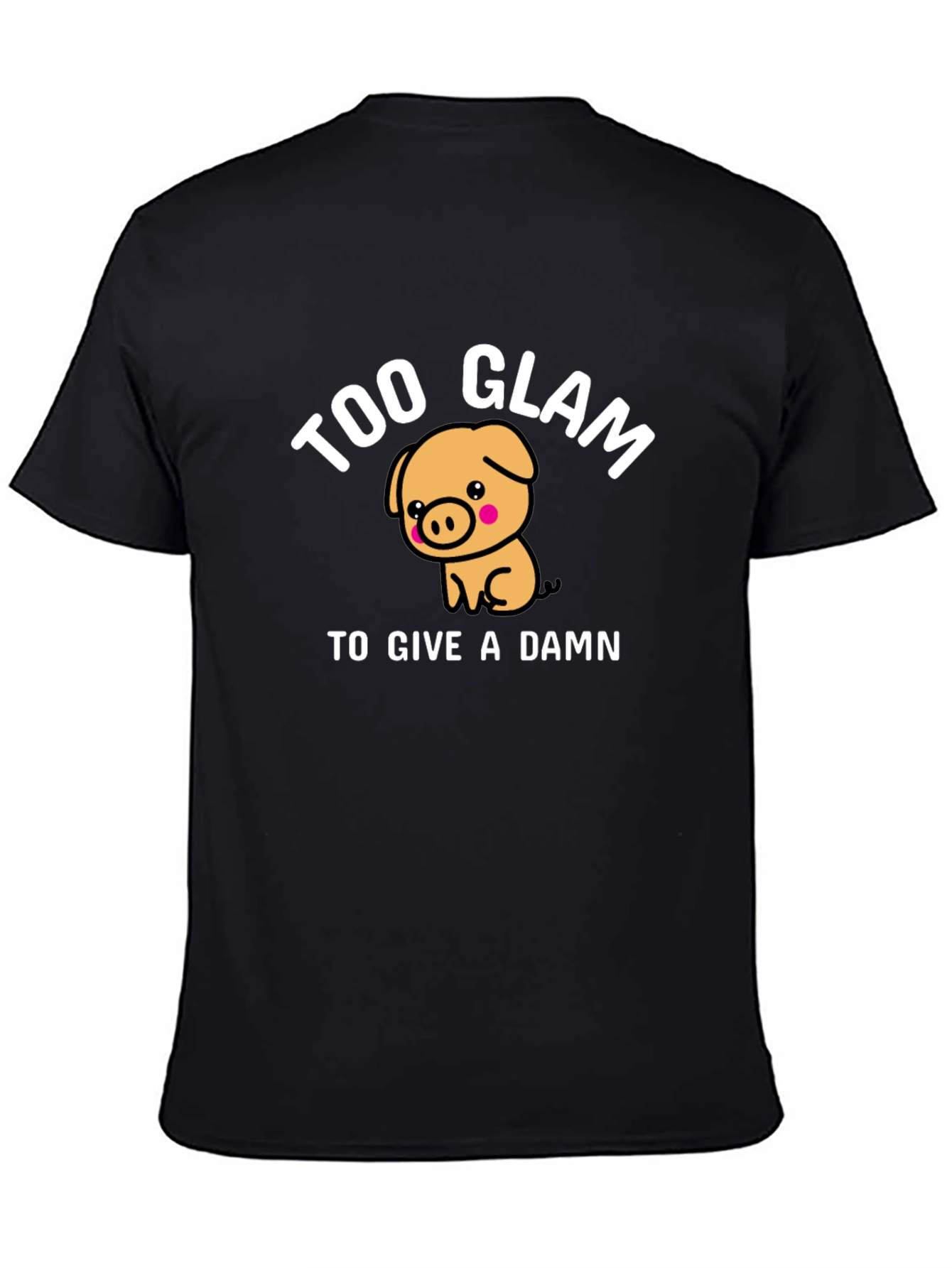 Too Glam Pig Graphic T-Shirt