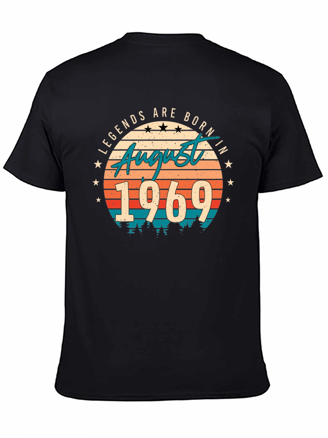 Legends Born in August 1969 T-Shirt