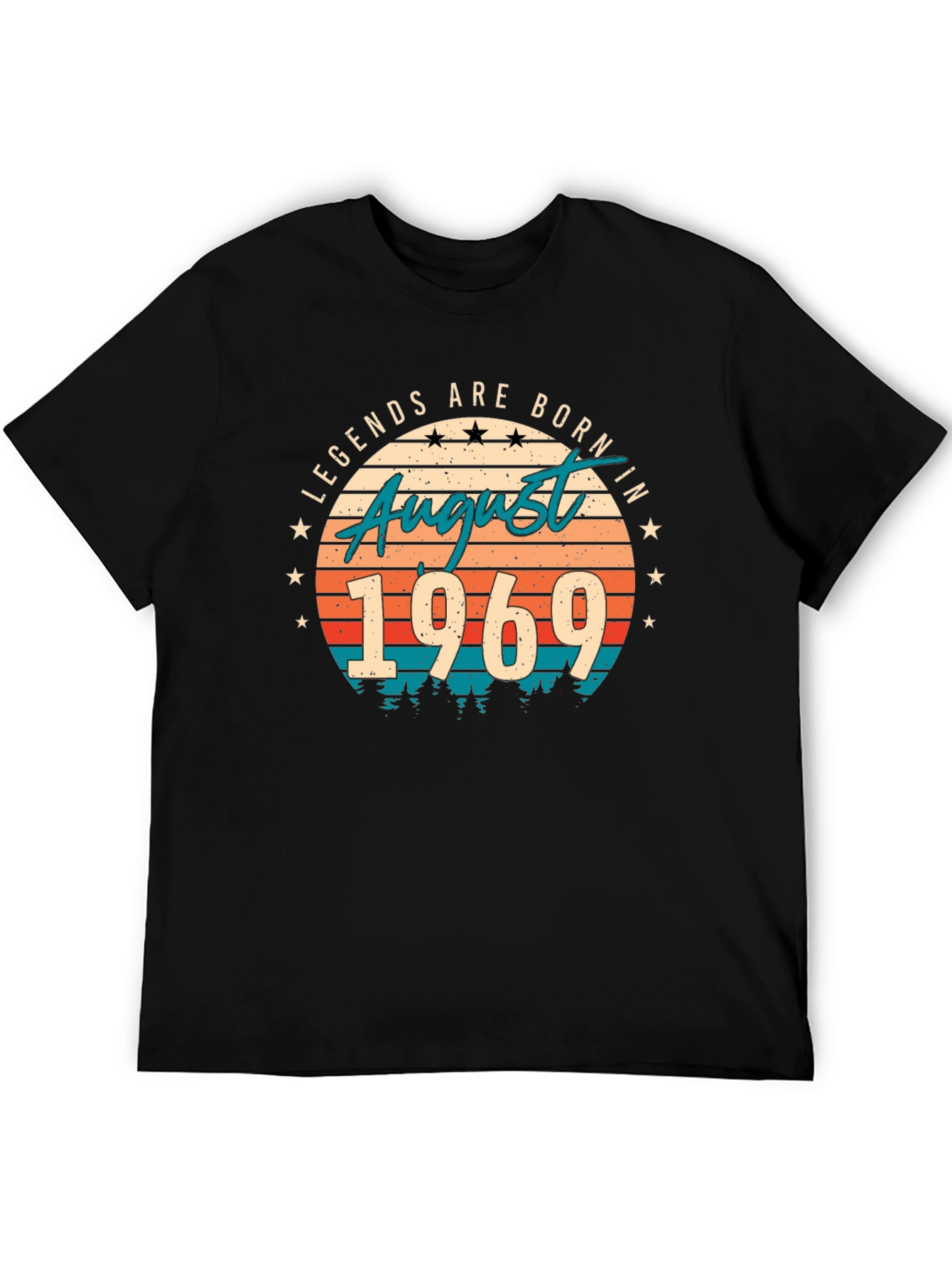 Legends Born in August 1969 T-Shirt