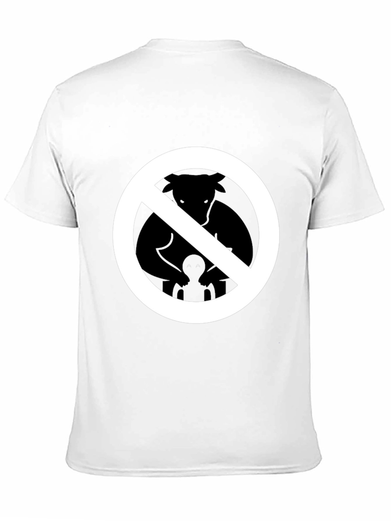 No Furries Black Graphic Tee