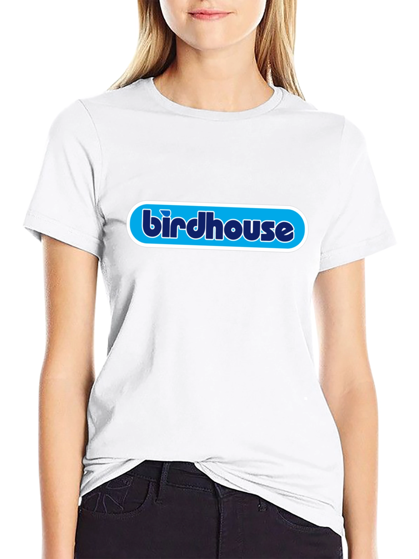 Birdhouse Logo Black T-Shirt