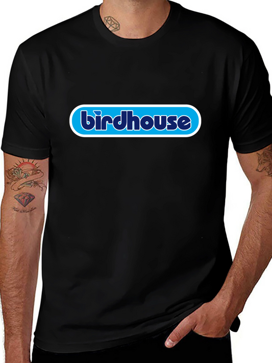 Birdhouse Logo Black T-Shirt