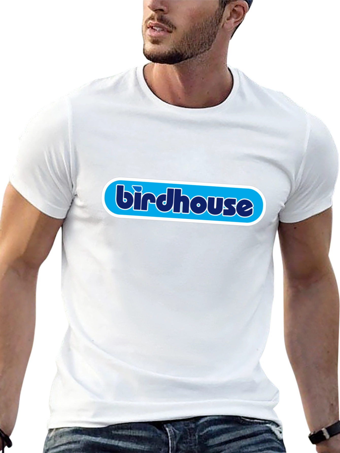 Birdhouse Logo Black T-Shirt
