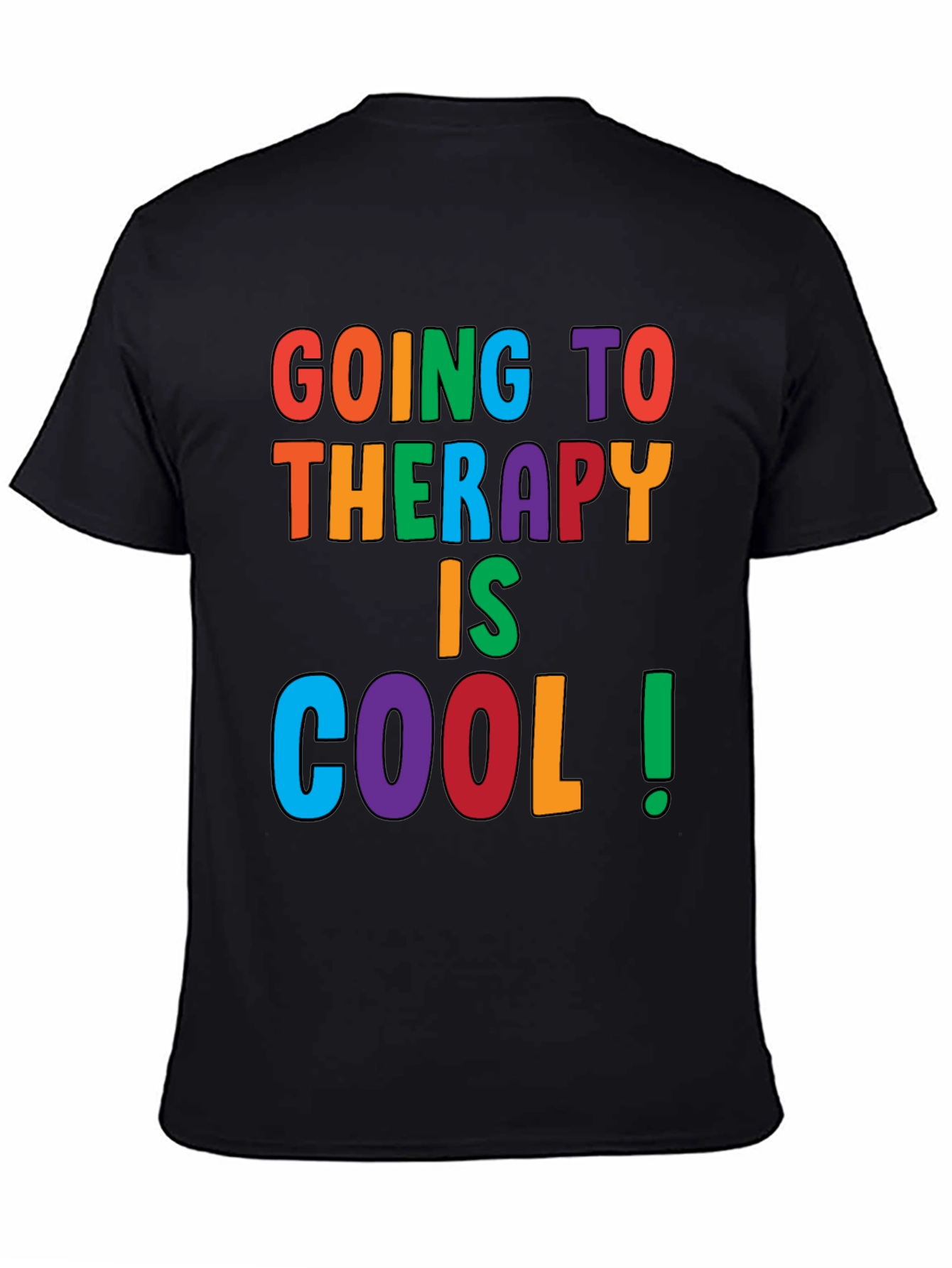 Therapy Is Cool Graphic Tee - Comfort Fit