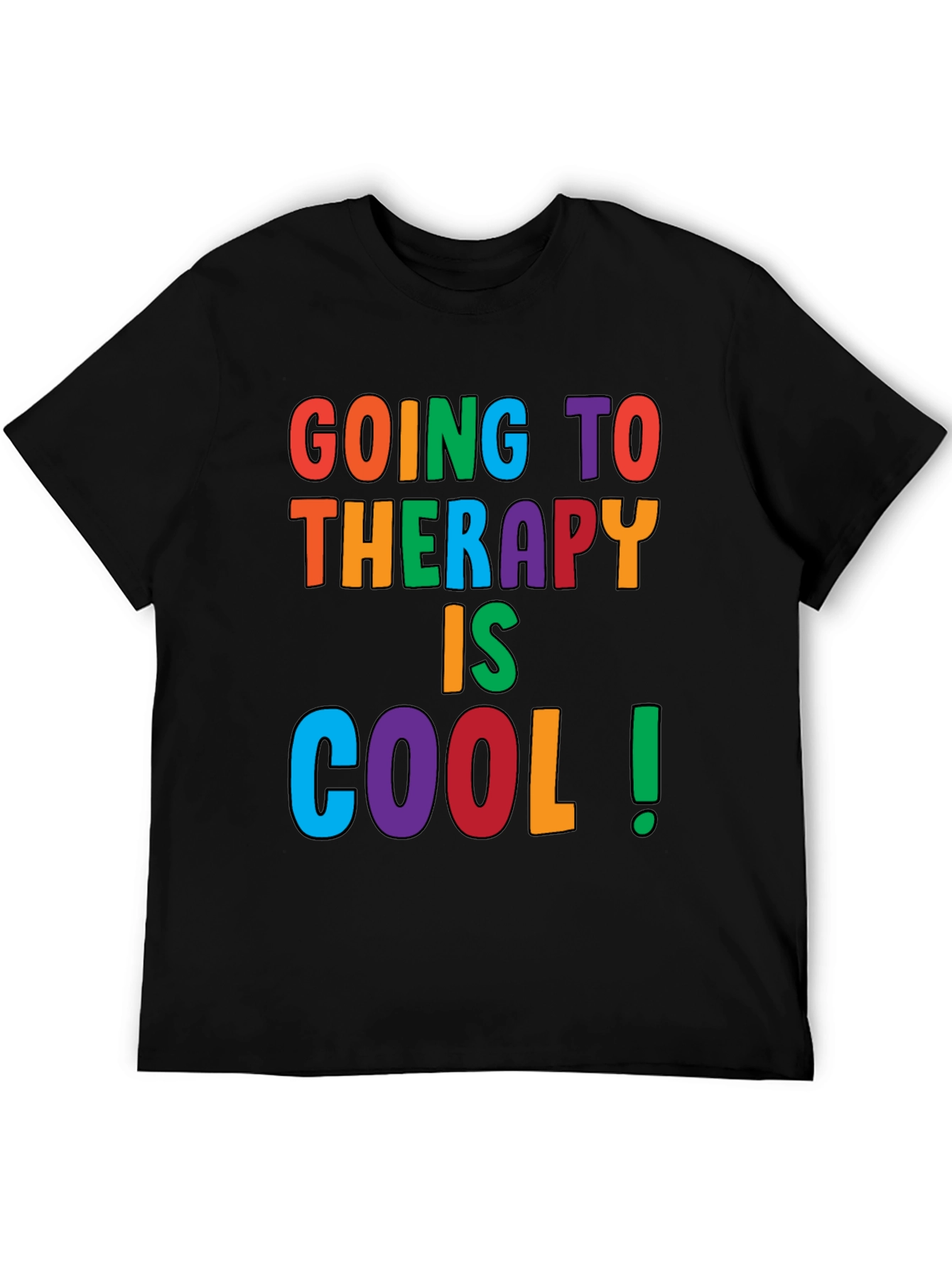 Therapy Is Cool Graphic Tee - Comfort Fit