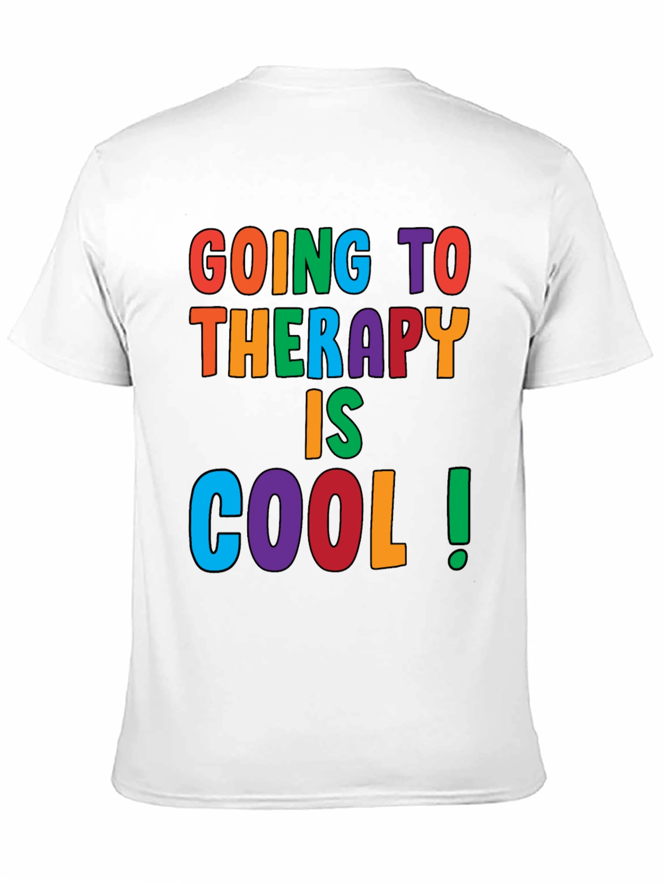 Therapy Is Cool Graphic Tee - Comfort Fit
