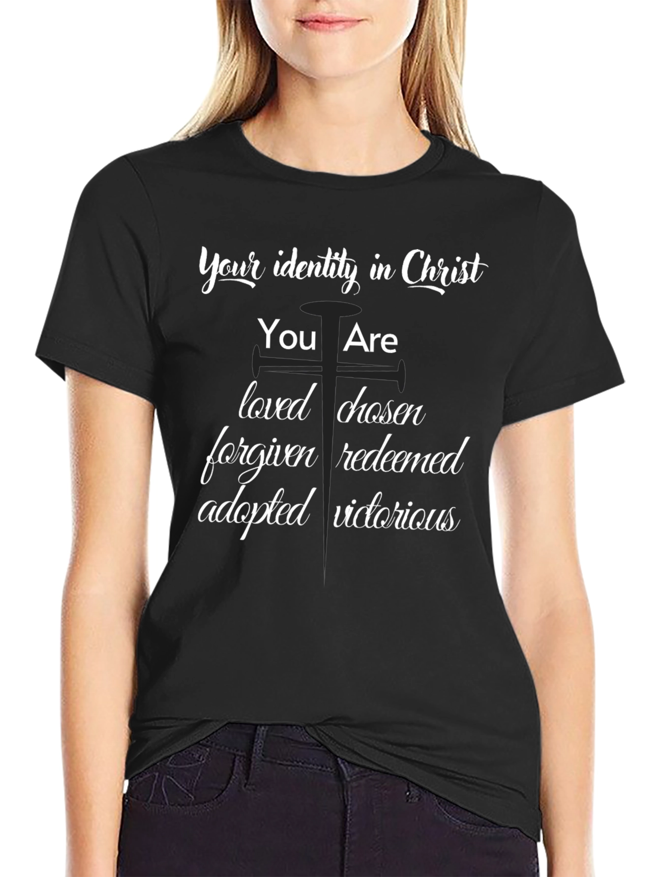 Your Identity In Christ T-Shirt - Christian Apparel