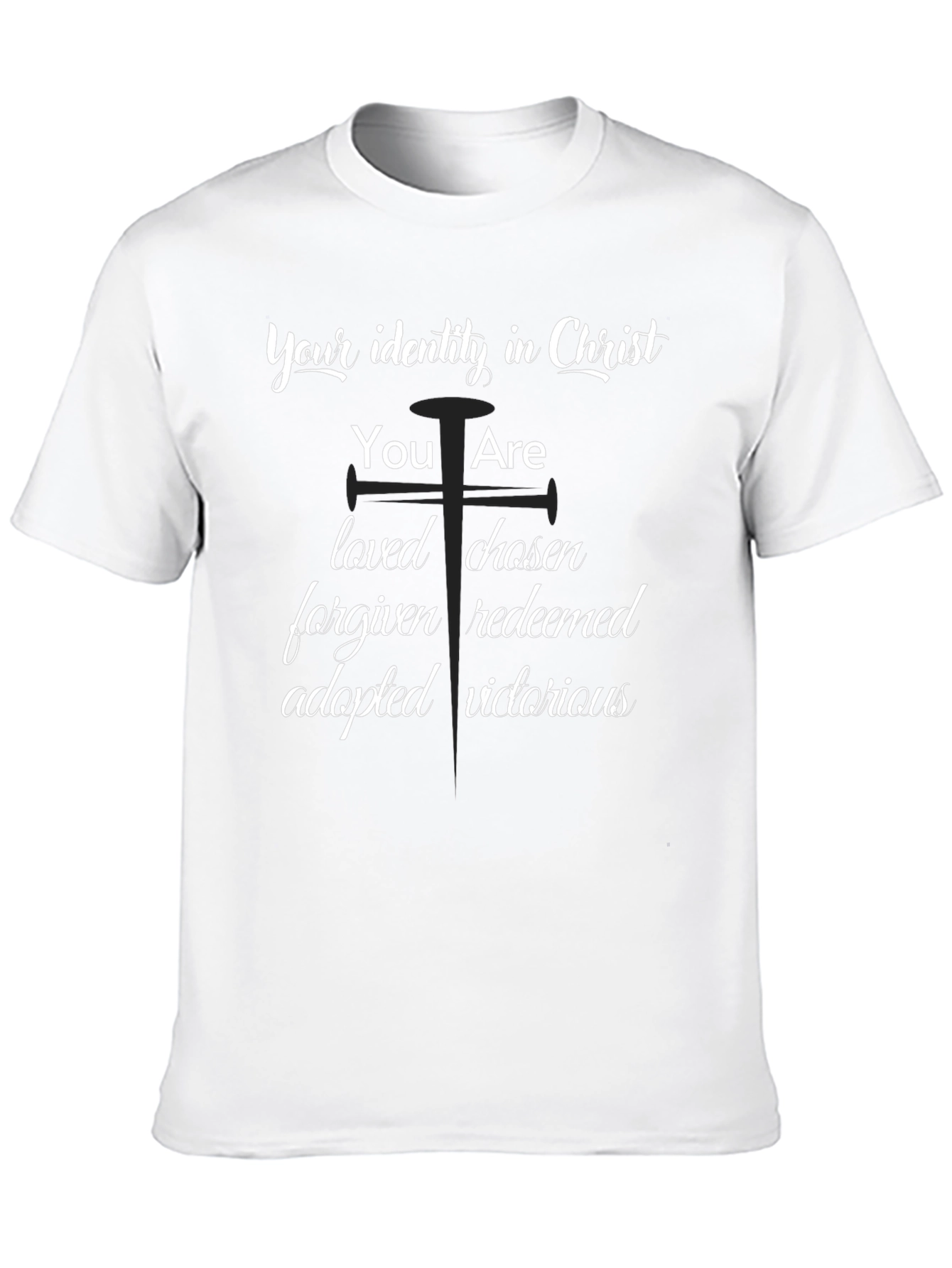 Your Identity In Christ T-Shirt - Christian Apparel