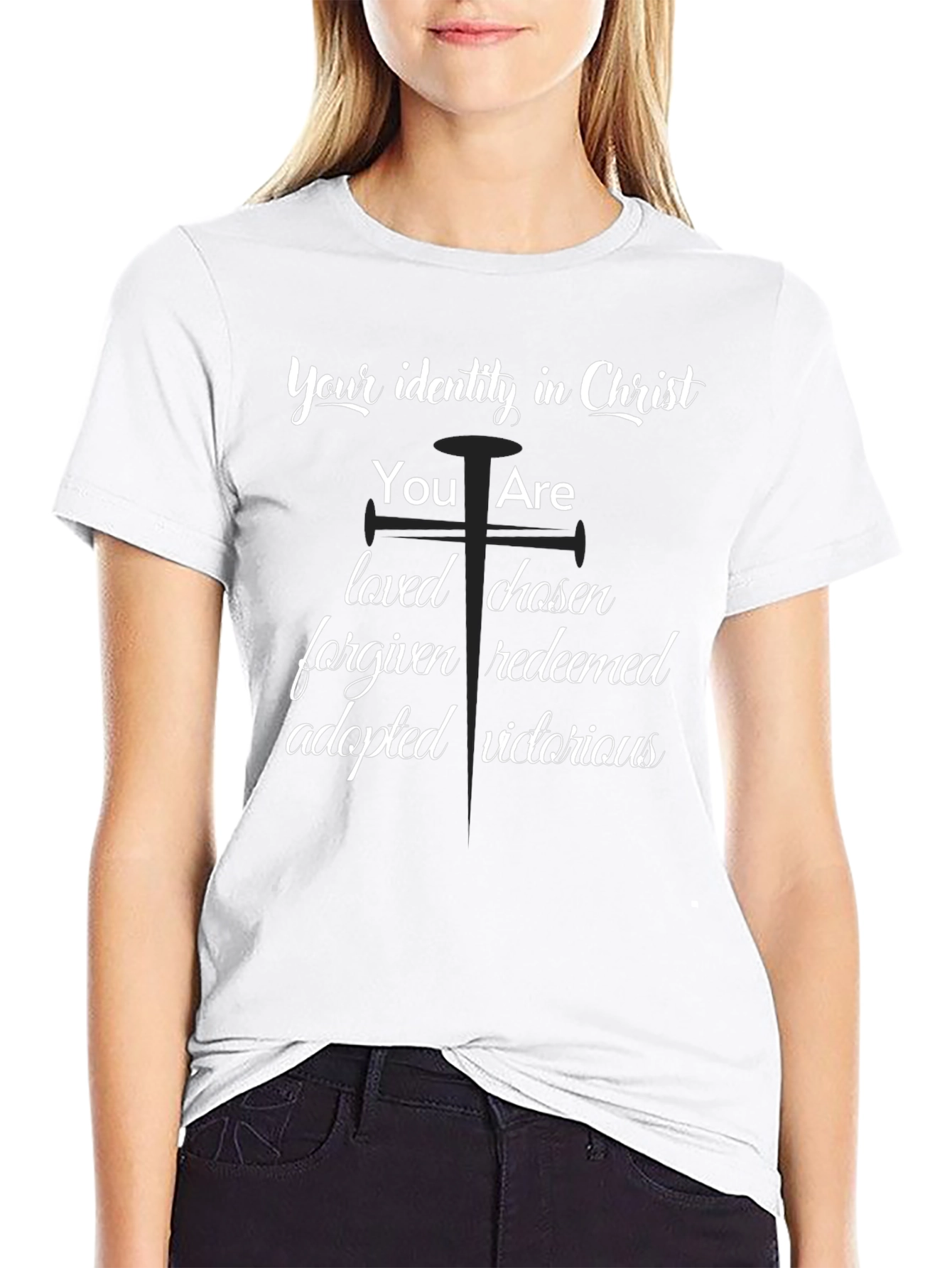 Your Identity In Christ T-Shirt - Christian Apparel