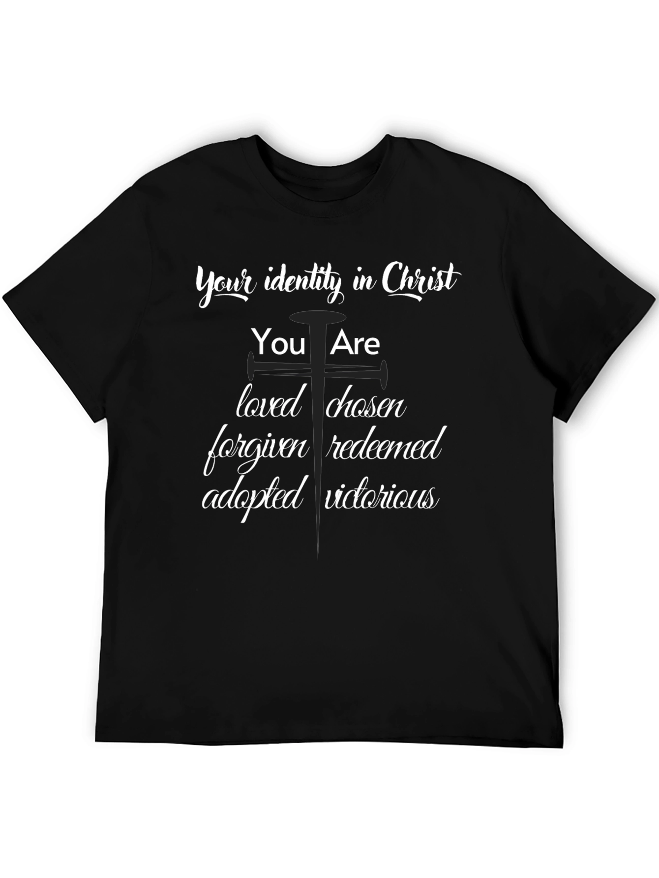 Your Identity In Christ T-Shirt - Christian Apparel