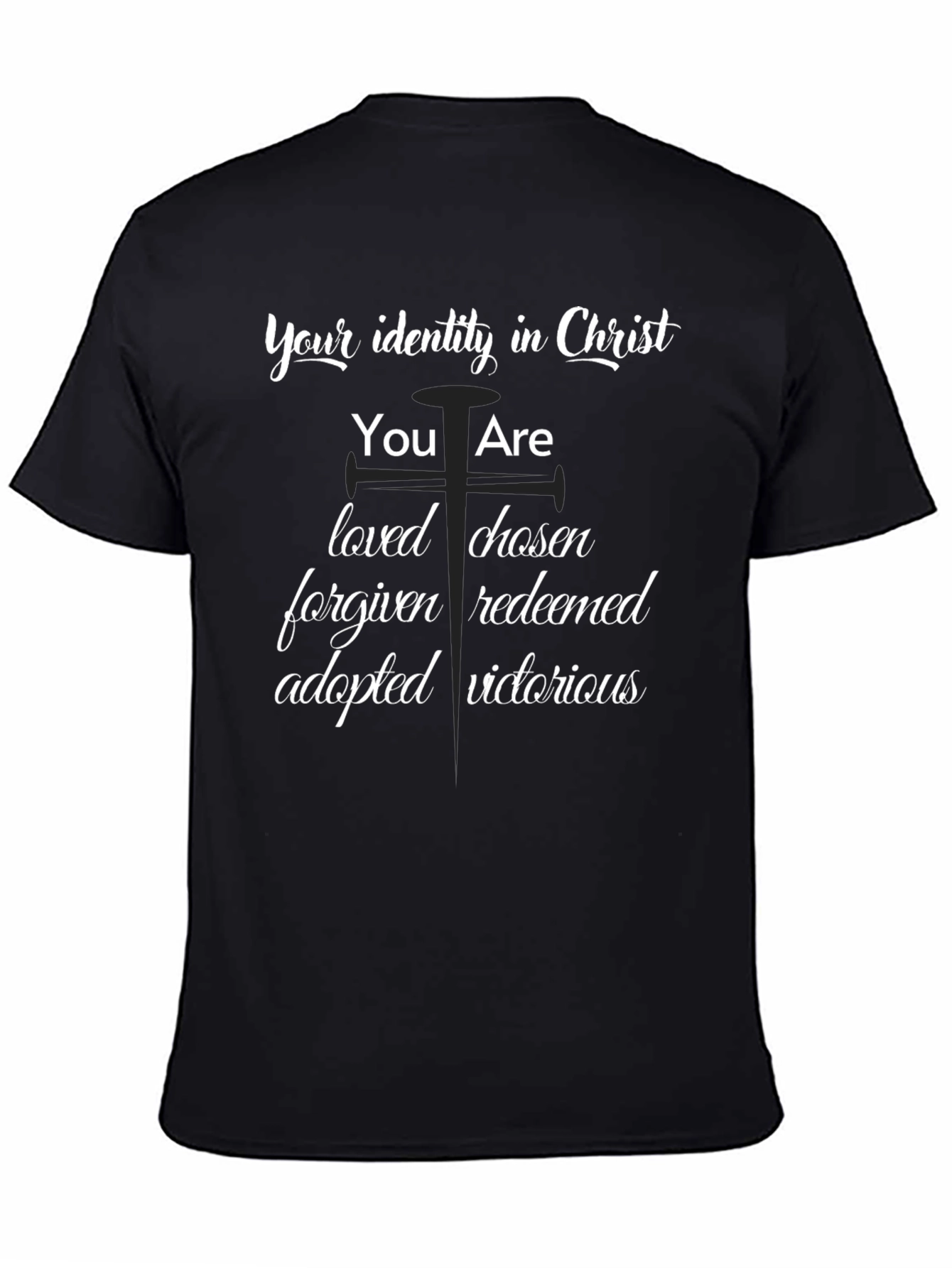 Your Identity In Christ T-Shirt - Christian Apparel