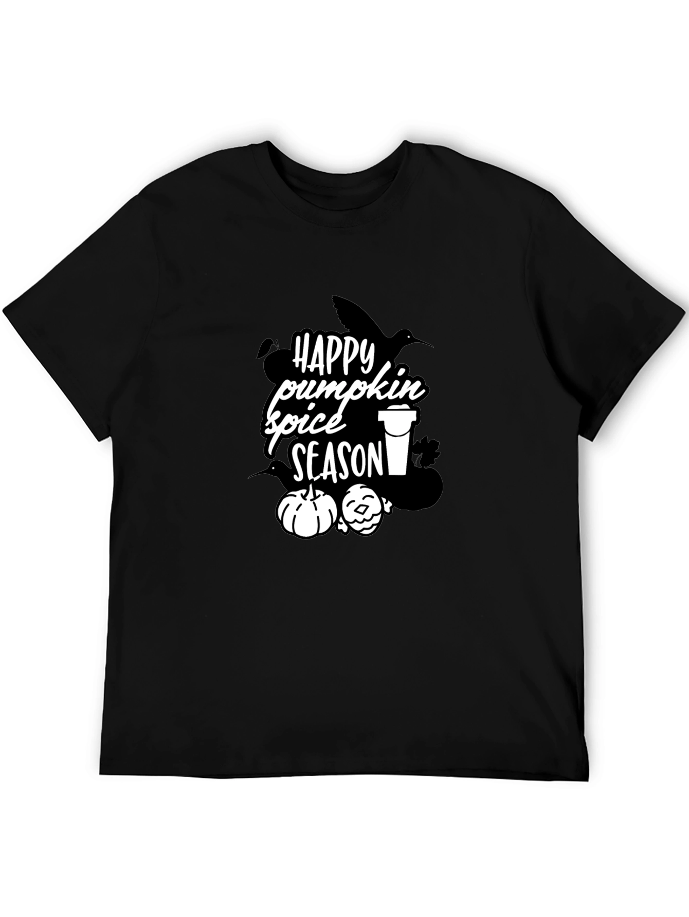 Happy Pumpkin Spice Season Graphic T-Shirt